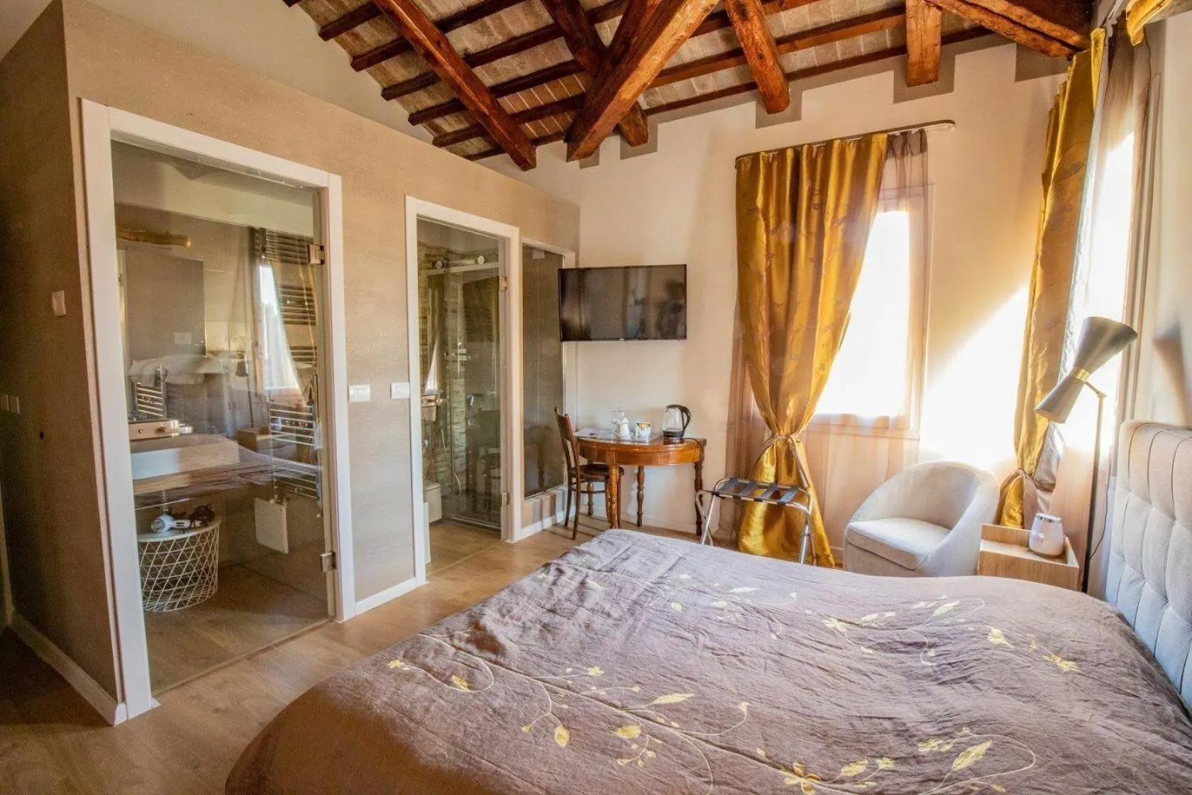 Bed in A casa di V-Ale