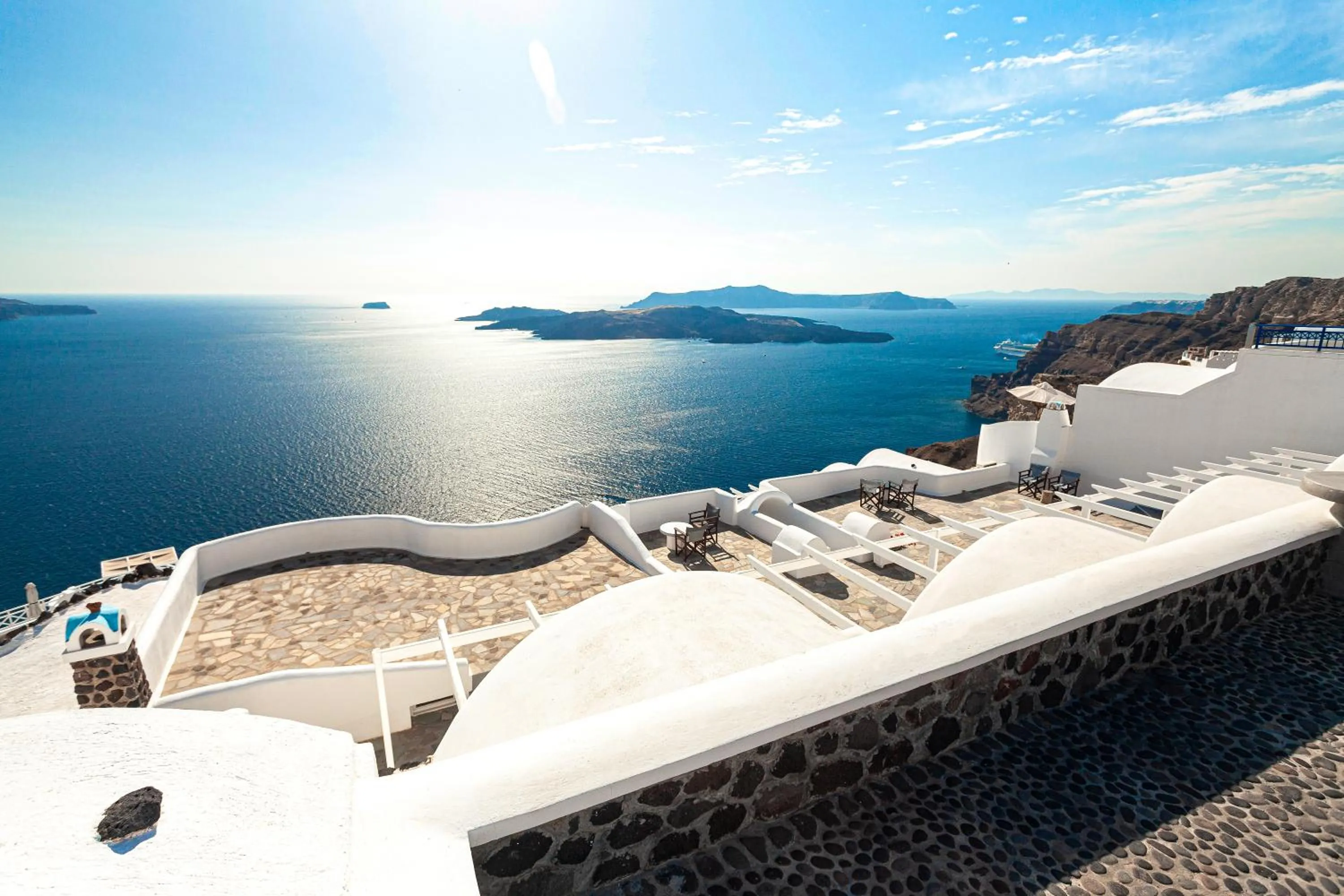 Sea view in Caldera Butterfly Villas