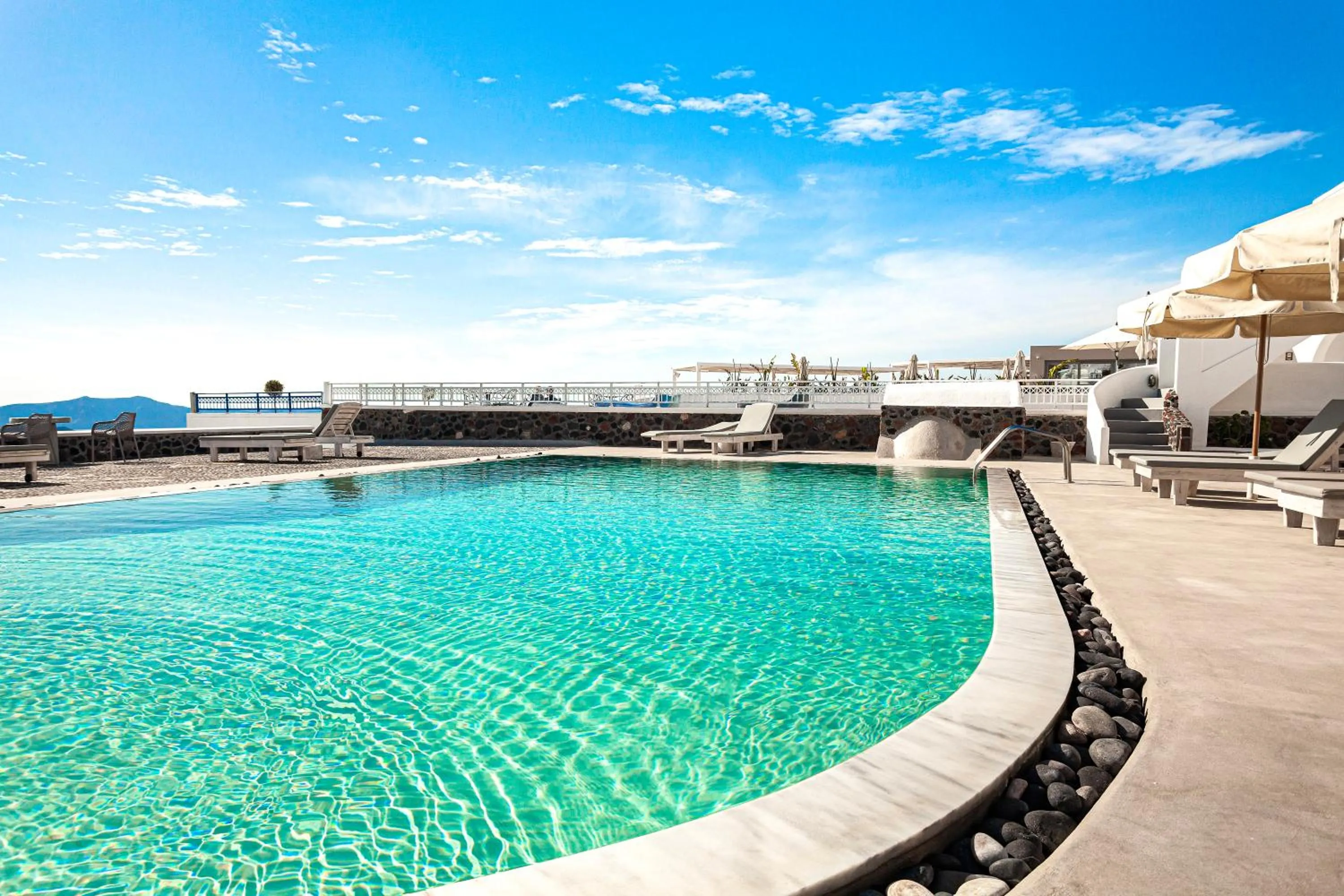 Swimming pool in Caldera Butterfly Villas