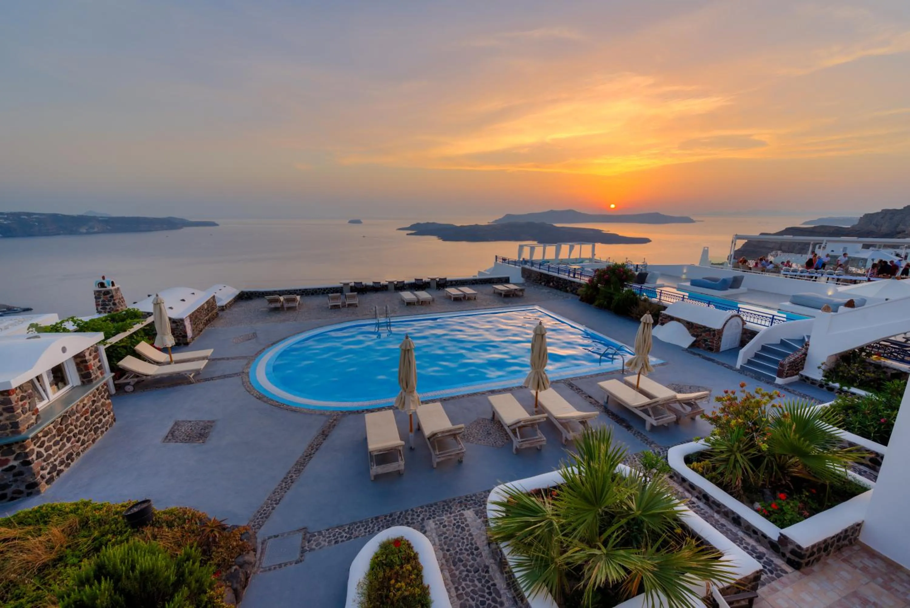 Bird's eye view in Caldera Butterfly Villas