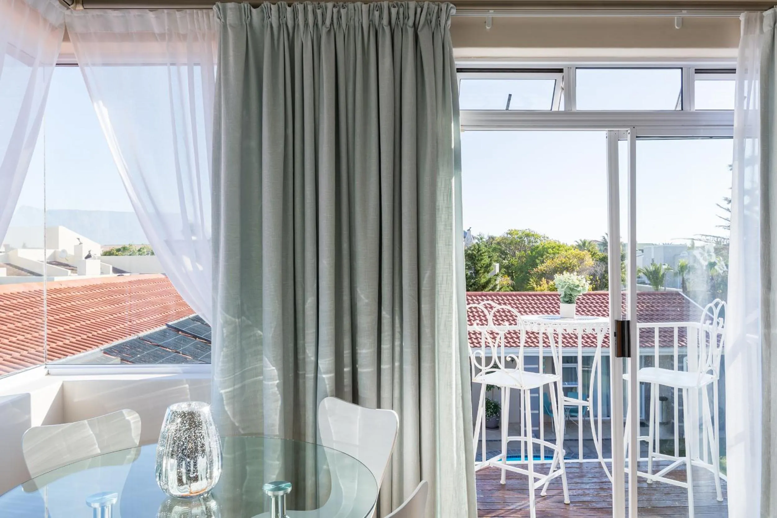 Balcony/Terrace in Atlantic Beach Villa