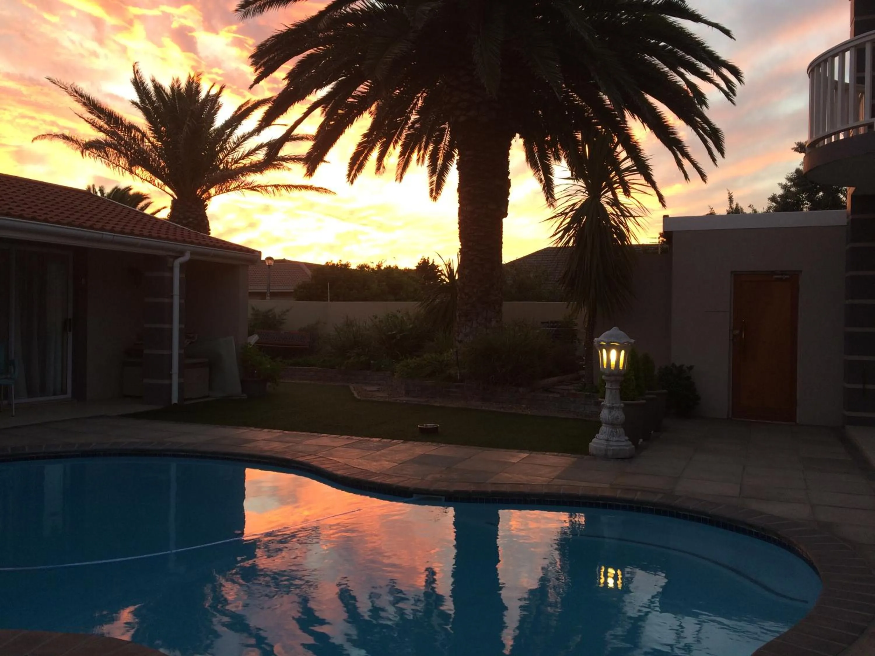 Swimming pool in Atlantic Beach Villa