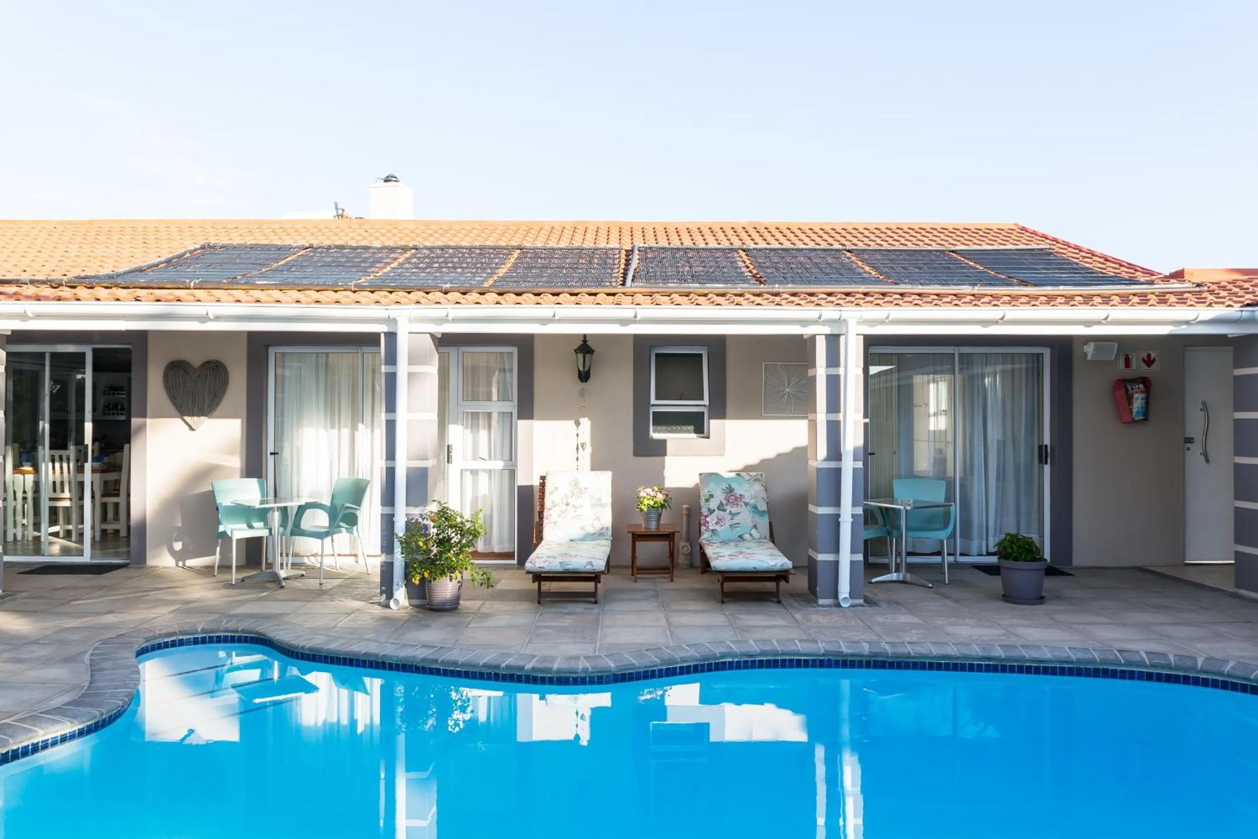 Patio in Atlantic Beach Villa