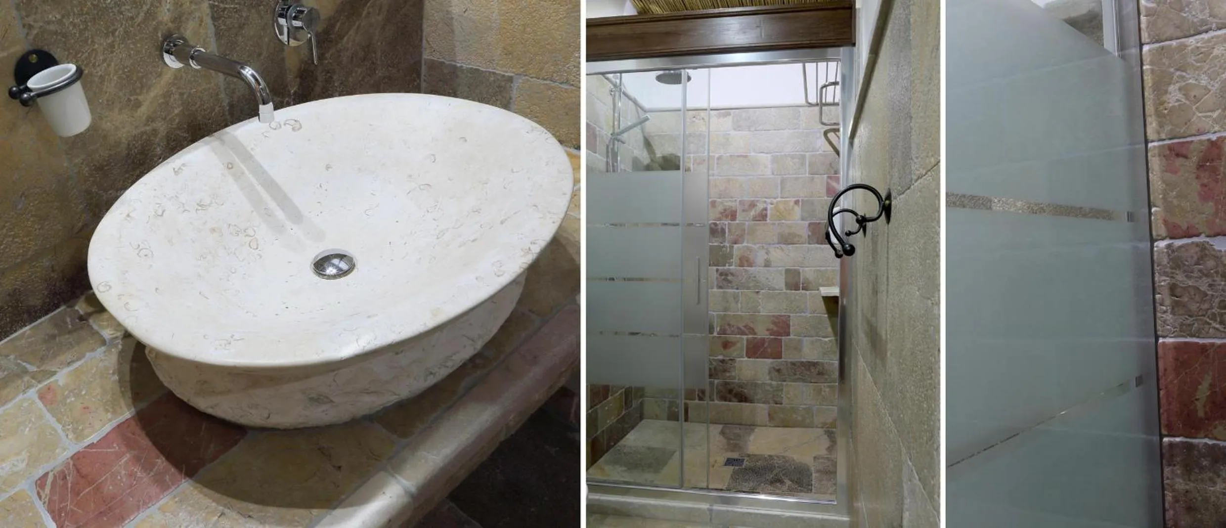 Bathroom in Masseria L'Uliveto Agri Resort