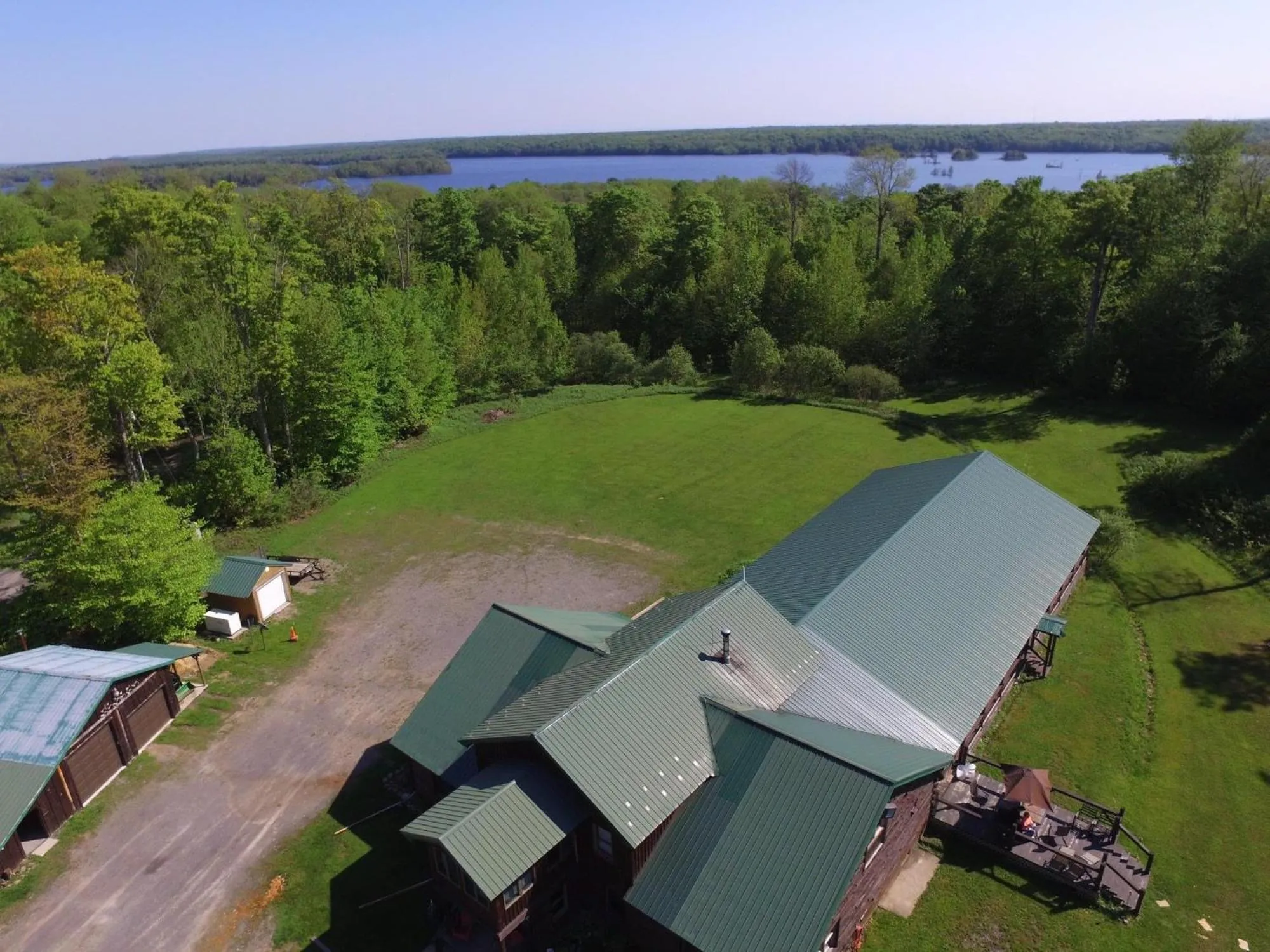 Bird's eye view in Tug Hill Resort