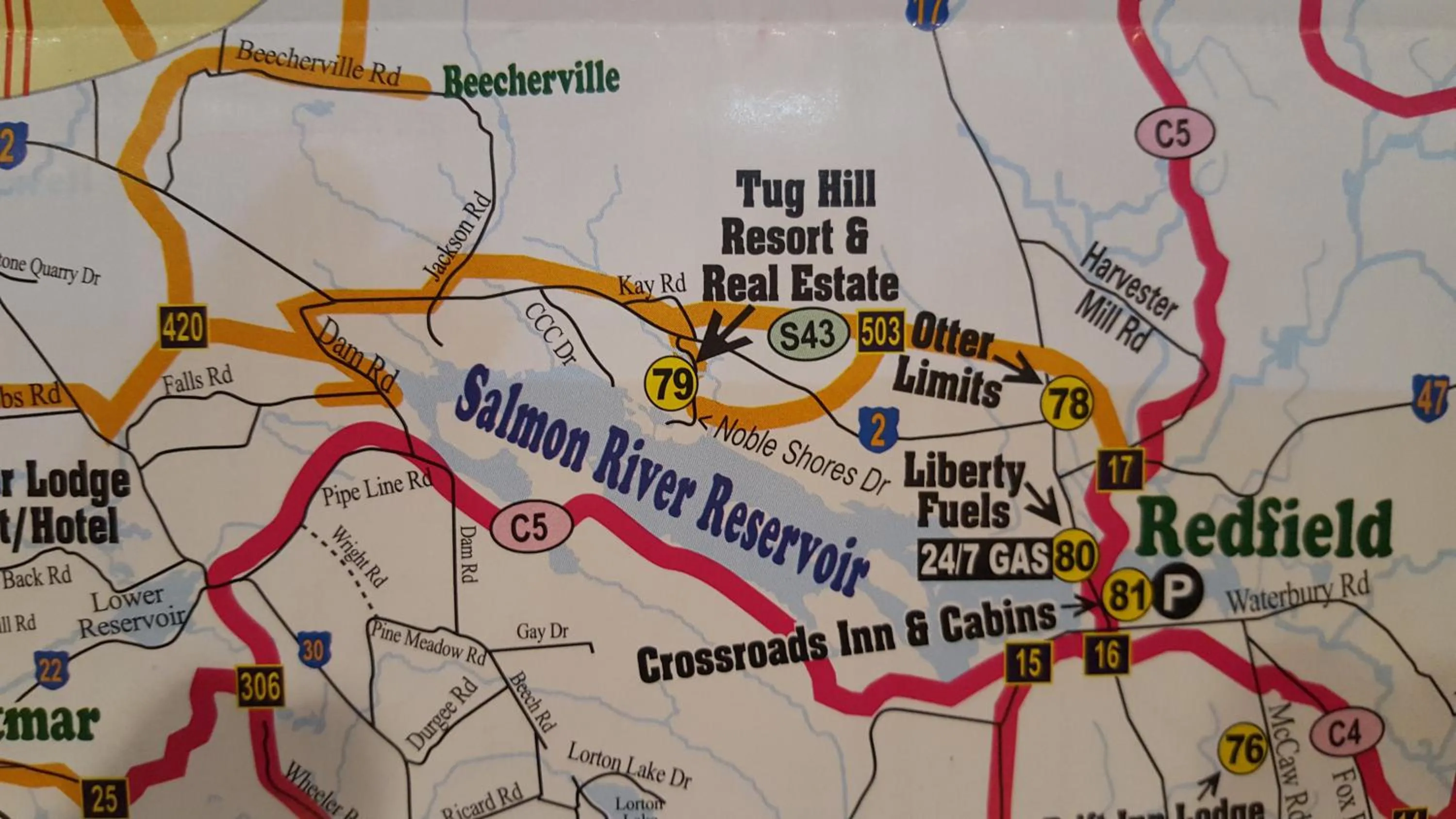 Street view in Tug Hill Resort