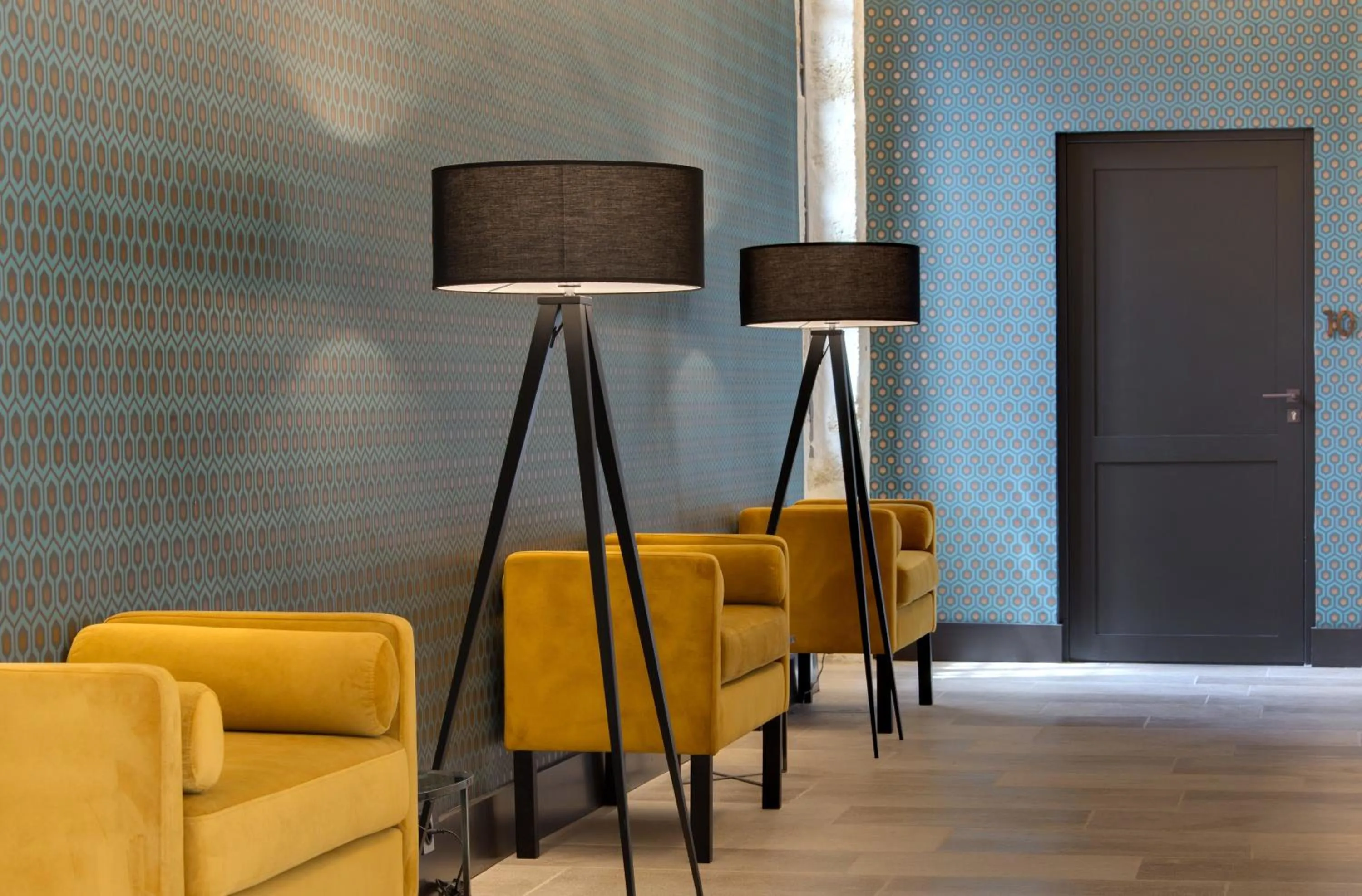 Decorative detail in Boutique Hôtel des Remparts & Spa