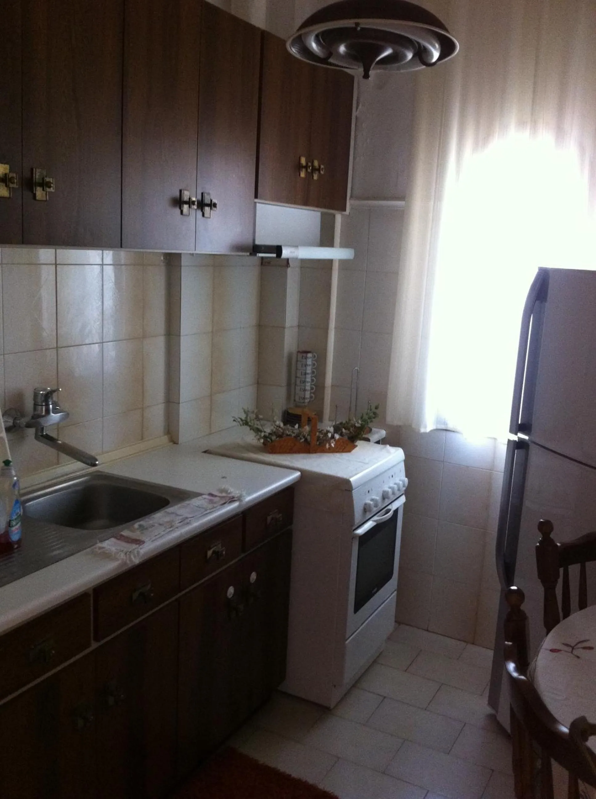 Kitchen or kitchenette in Chris Studios & Apartments