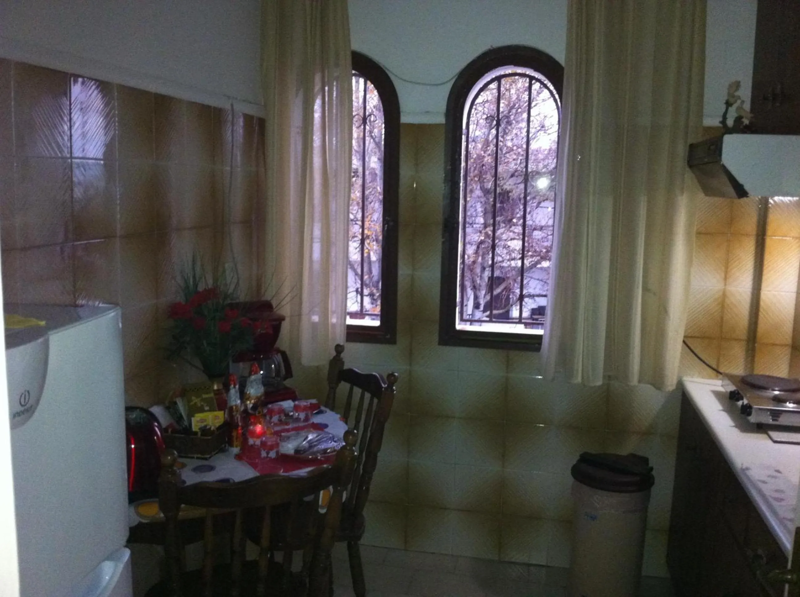 Kitchen or kitchenette in Chris Studios & Apartments