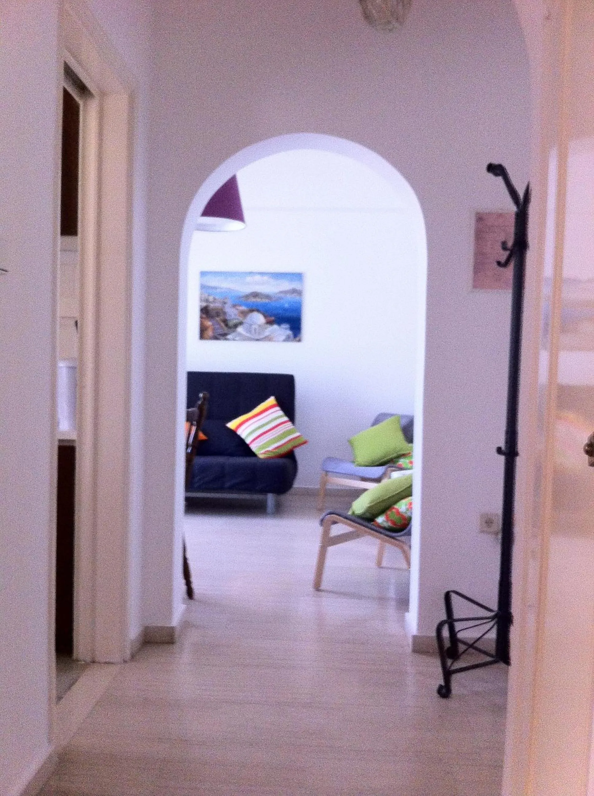 Living room in Chris Studios & Apartments