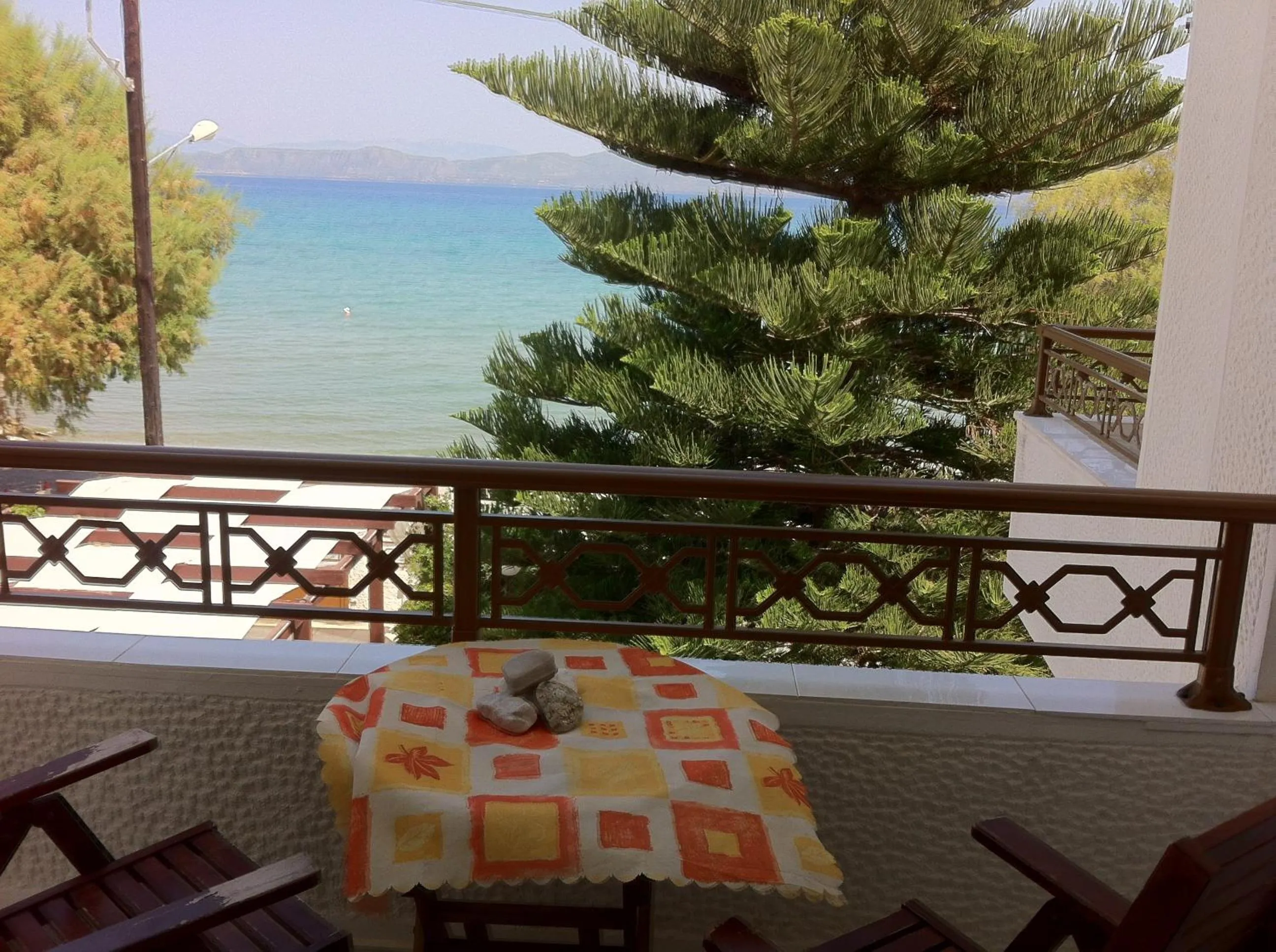 Sea view in Chris Studios & Apartments