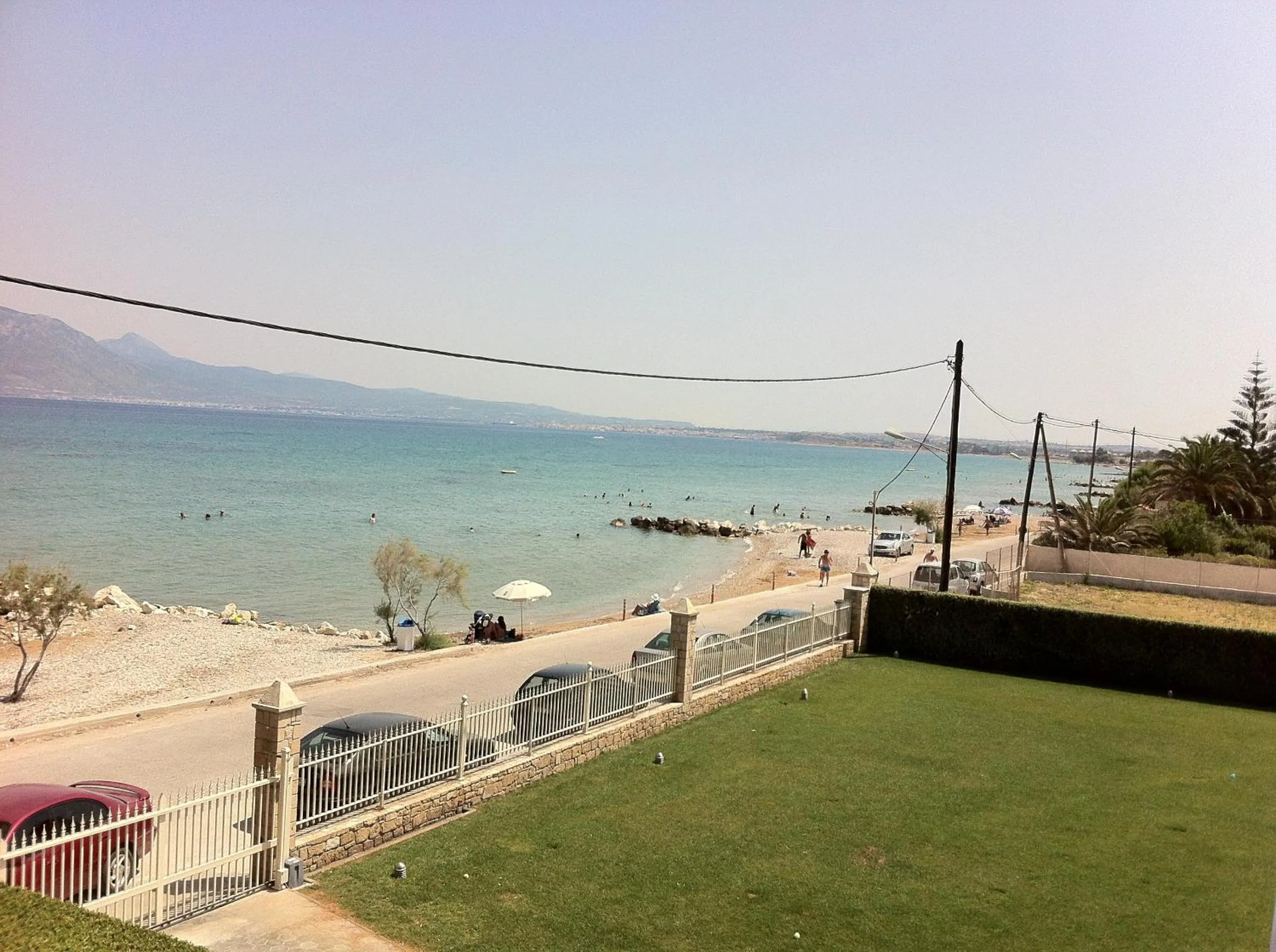 Sea view in Chris Studios & Apartments