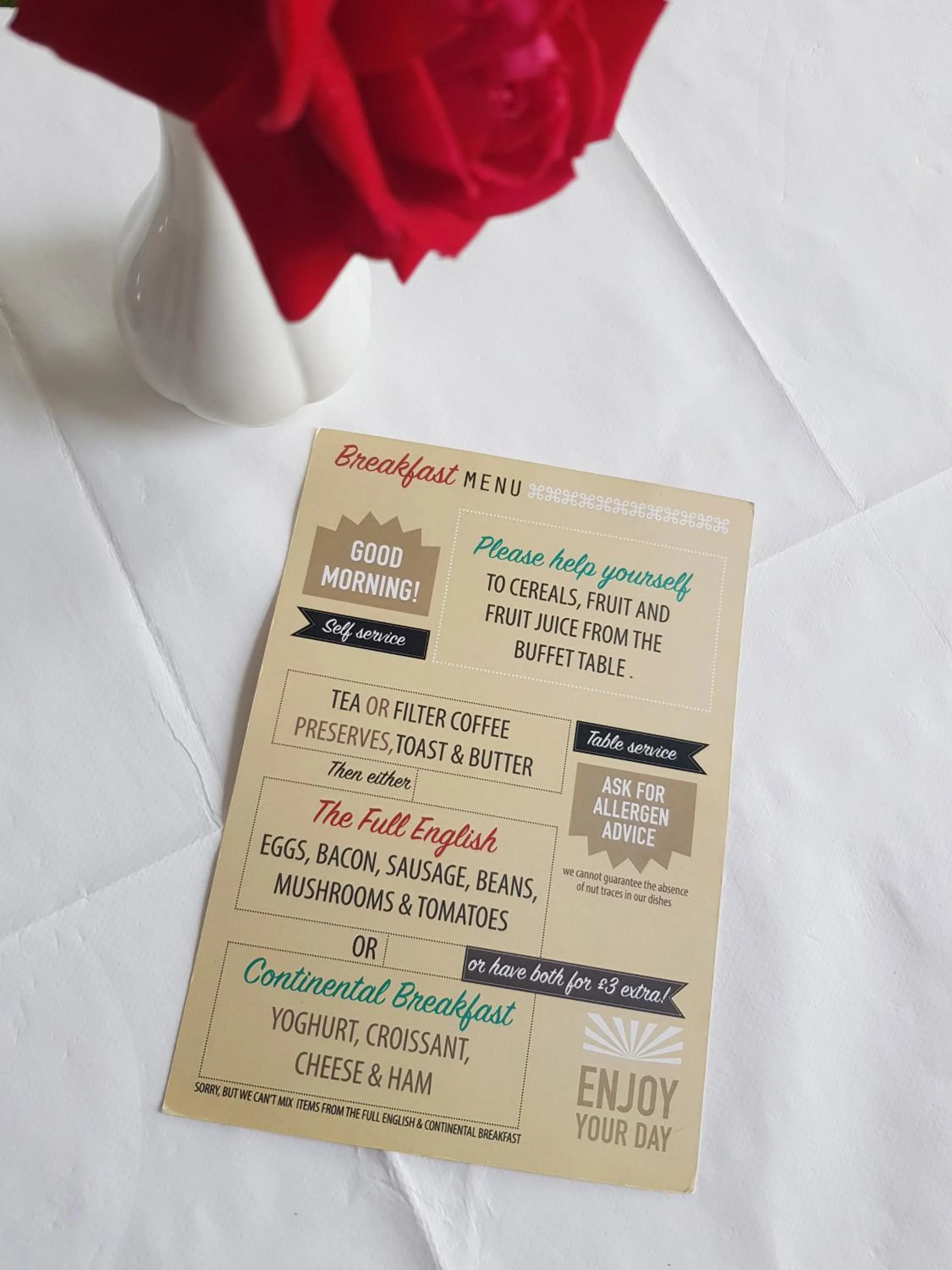 Breakfast in Norfolk Hotel