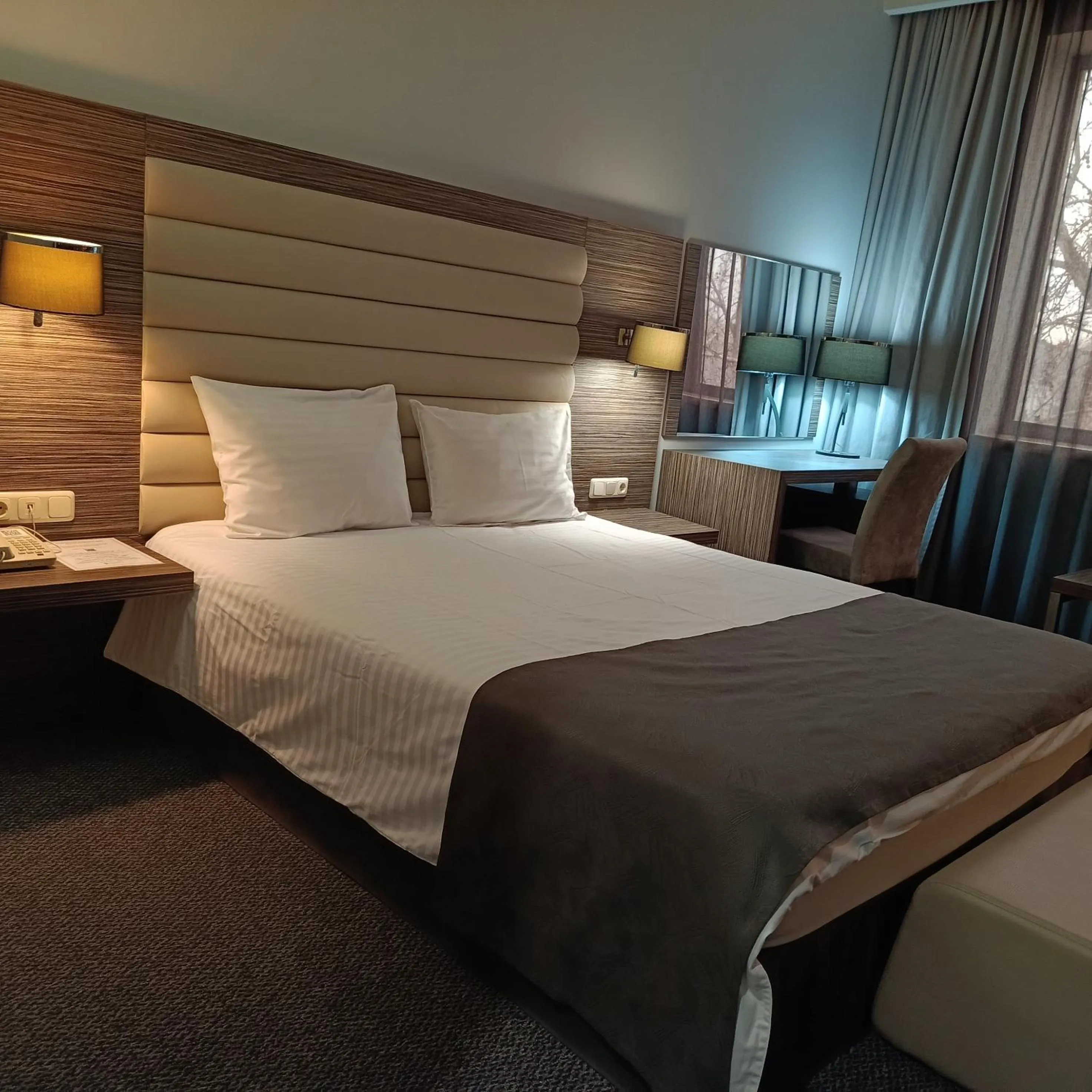 Bed in President Hotel by Hrazdan Hotel CJSC