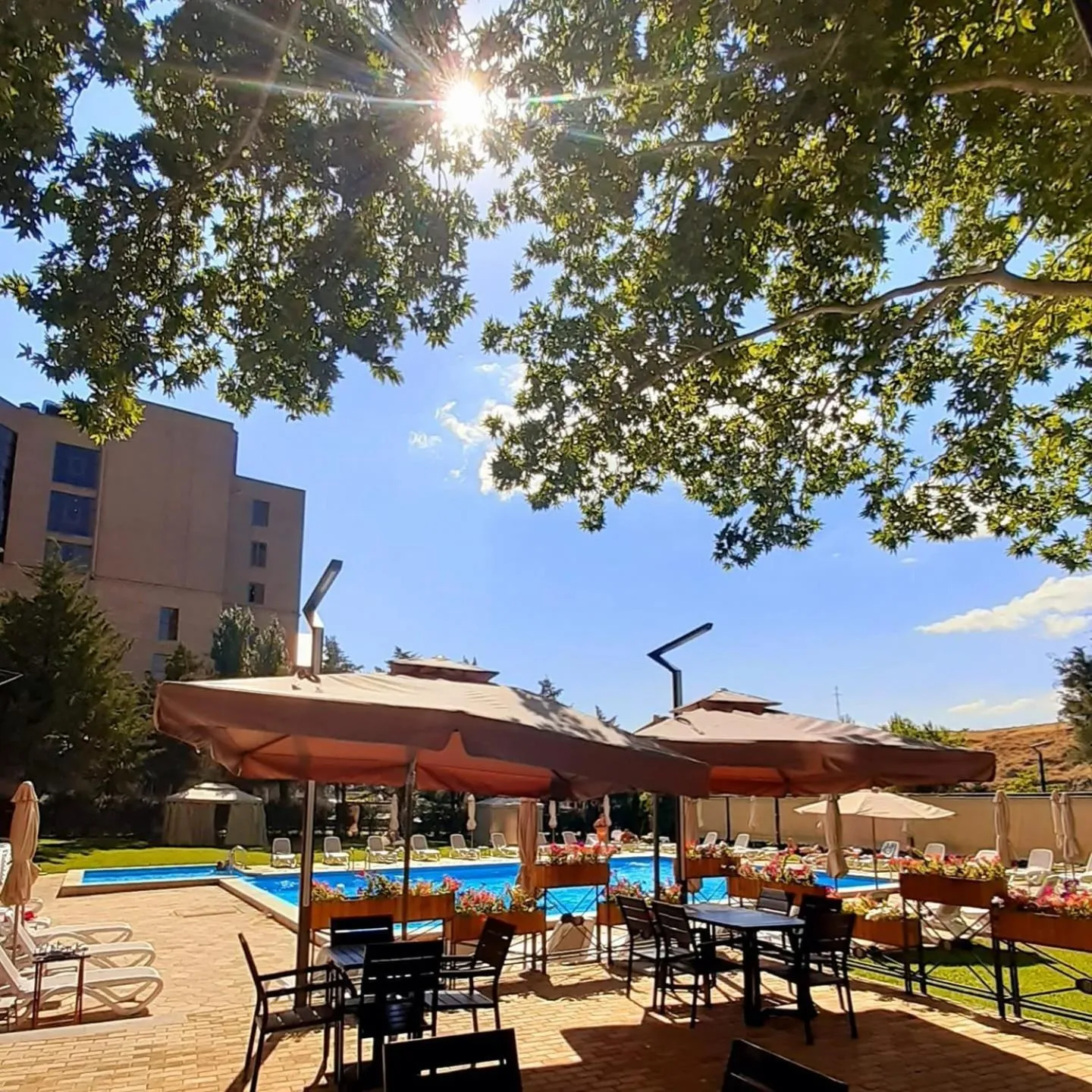 Swimming pool in President Hotel by Hrazdan Hotel CJSC