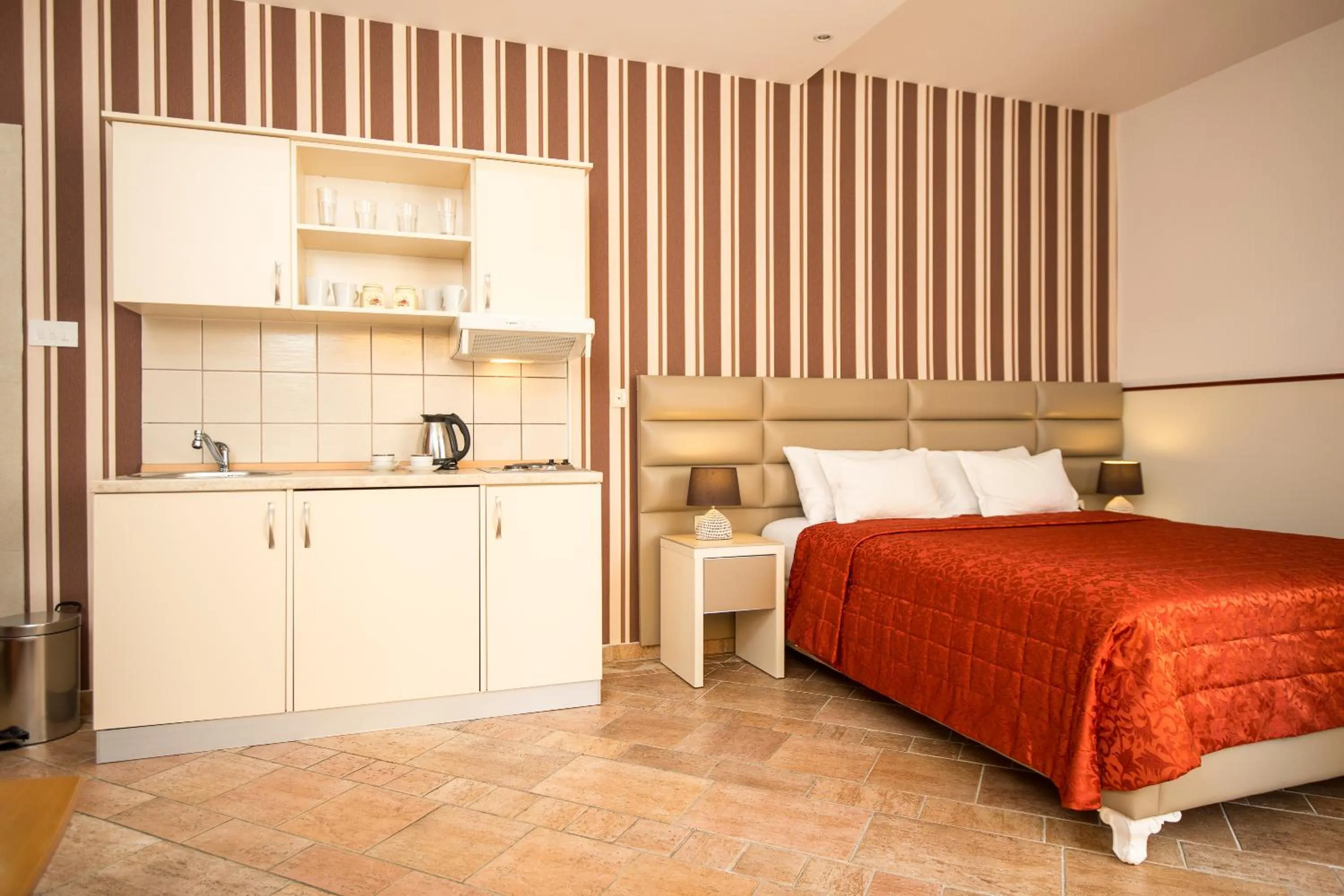 Bed in Apartments Sofija