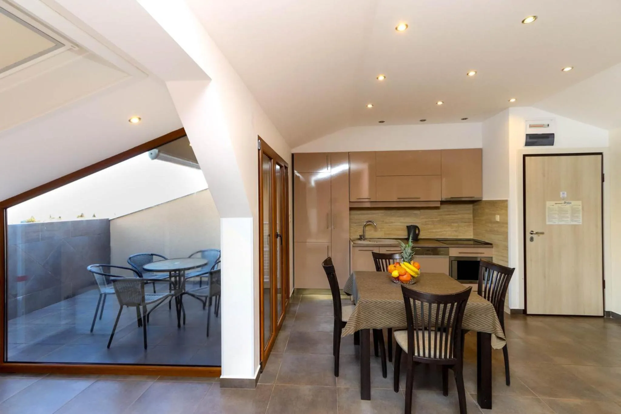 Kitchen or kitchenette in Apartments Sofija