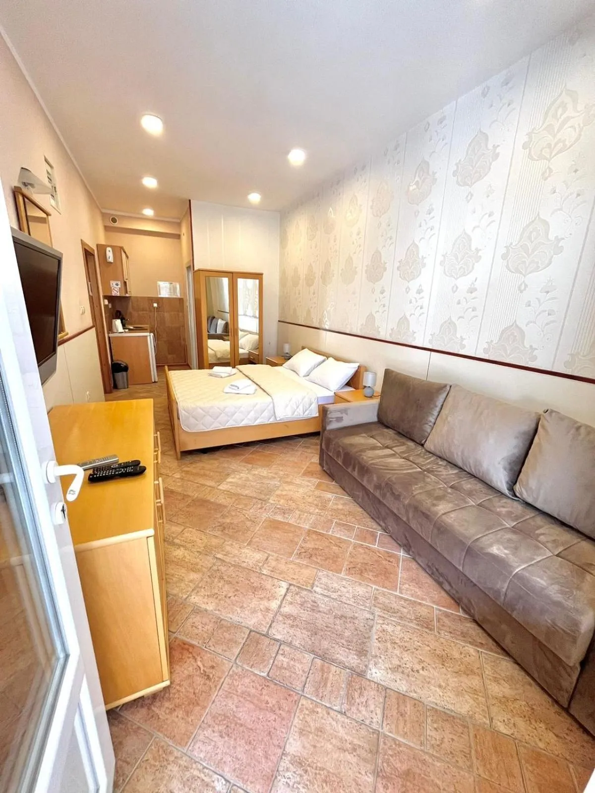 Bed in Apartments Sofija