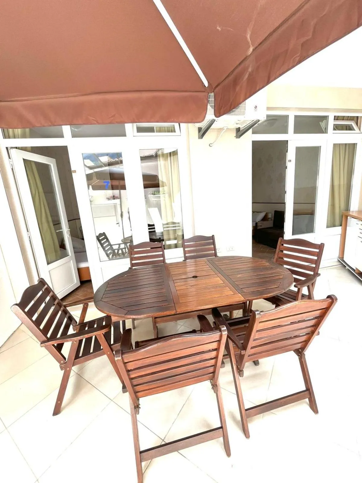 Patio in Apartments Sofija