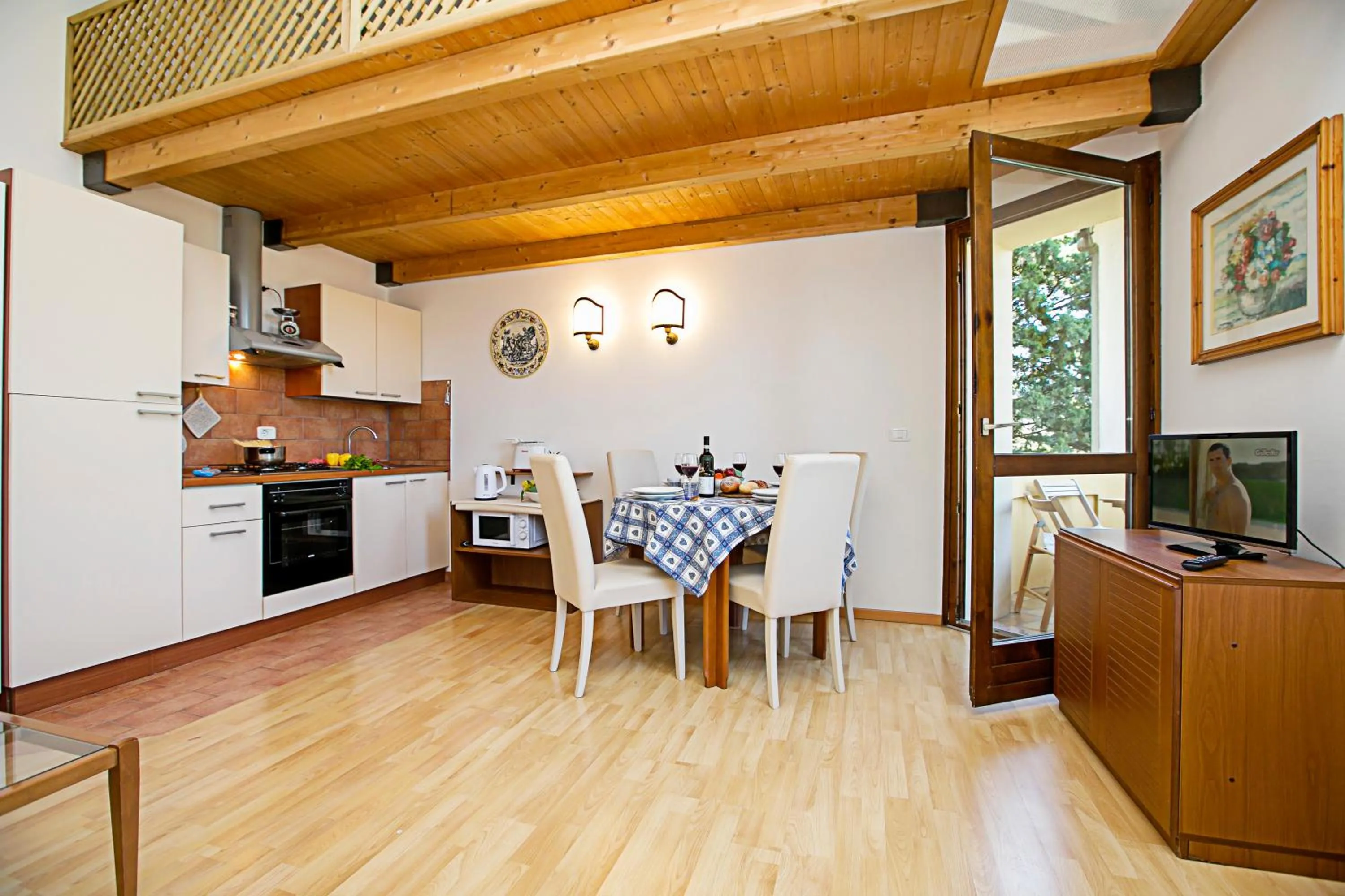 Dinner in Appartamento Villa Lina - Happy Rentals