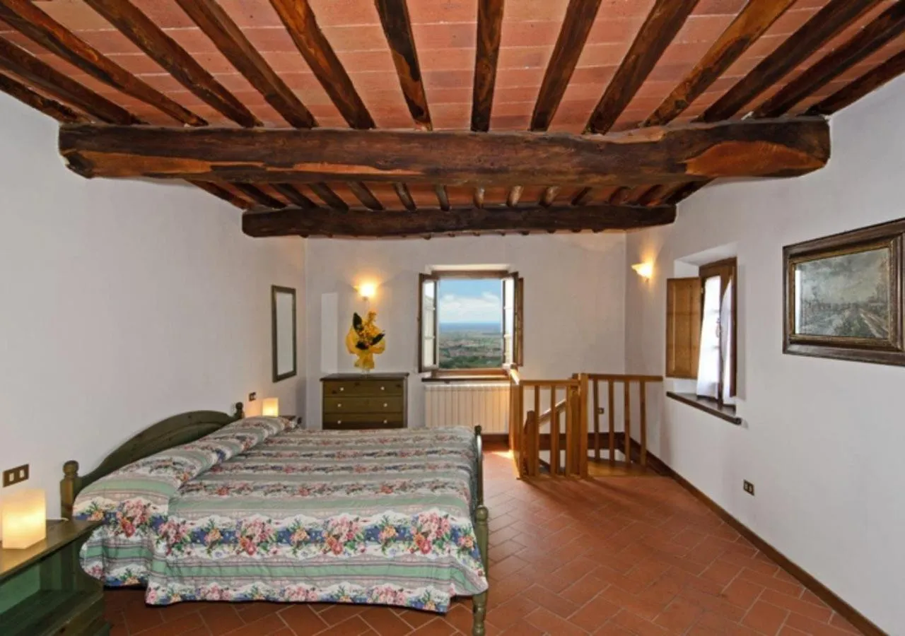 View (from property/room), Bed in I Sette Borghi