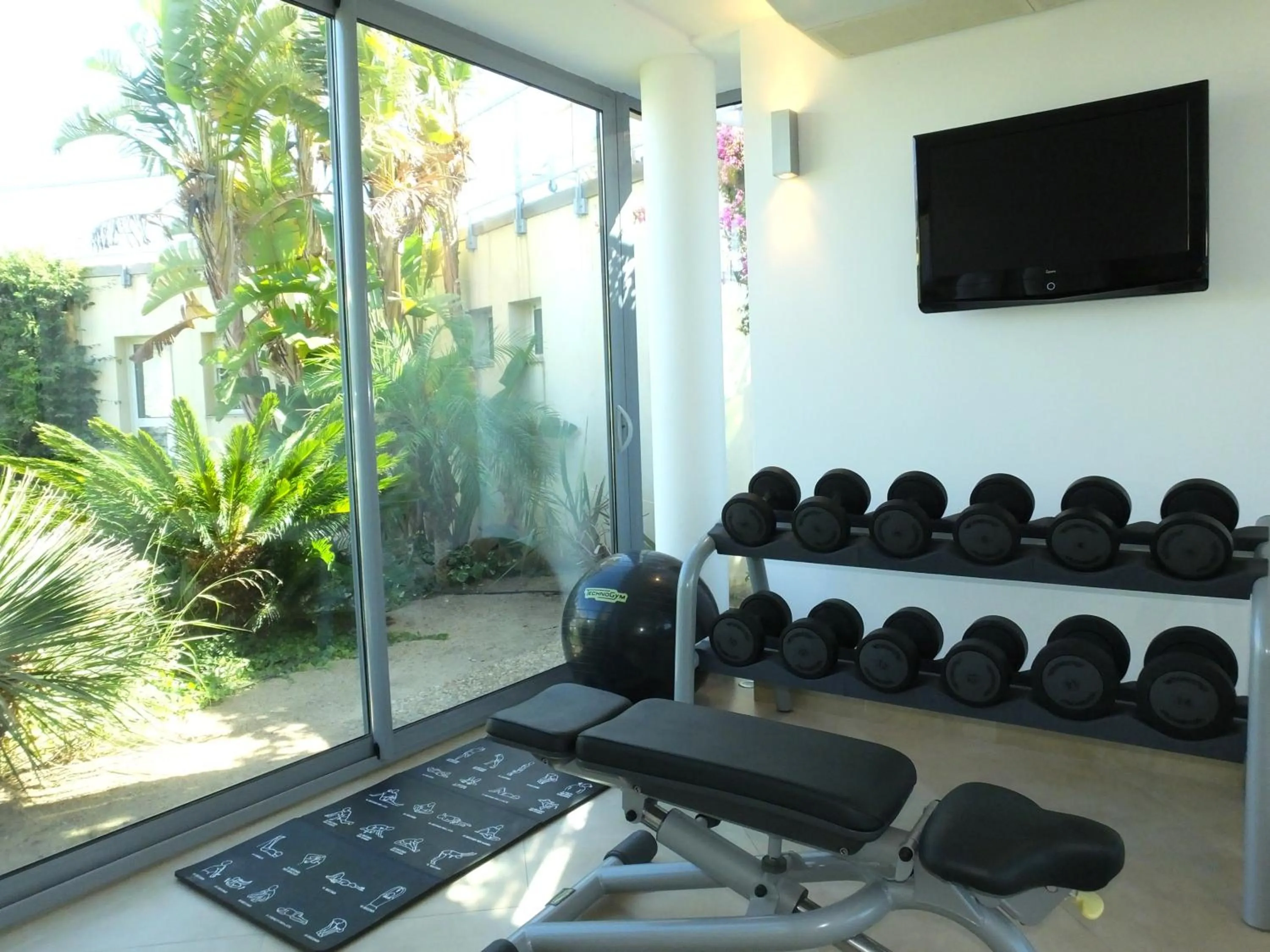 Fitness centre/facilities in Le Mariana