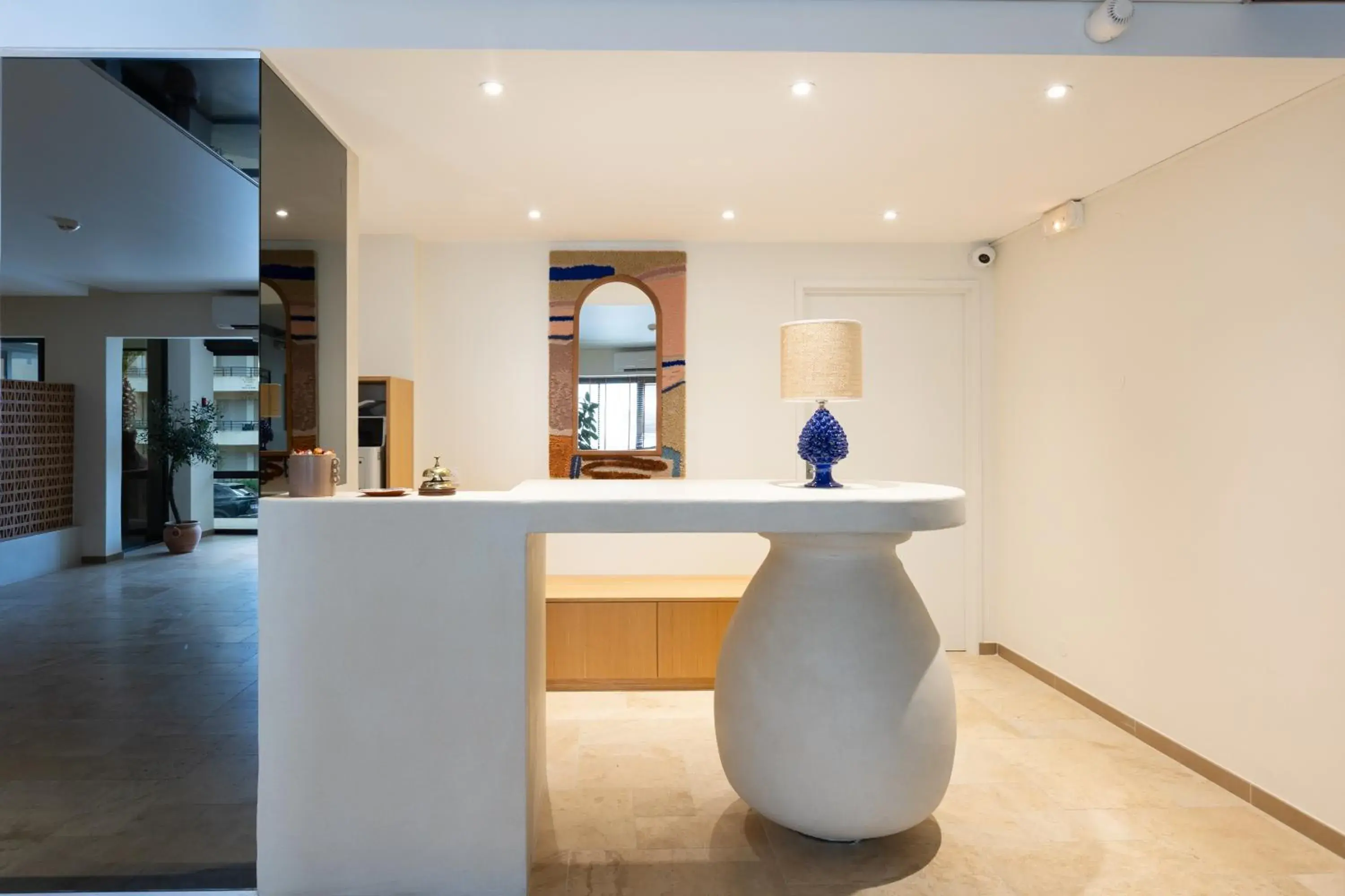 Lobby or reception in Le Mariana Lobby or reception in Le Mariana