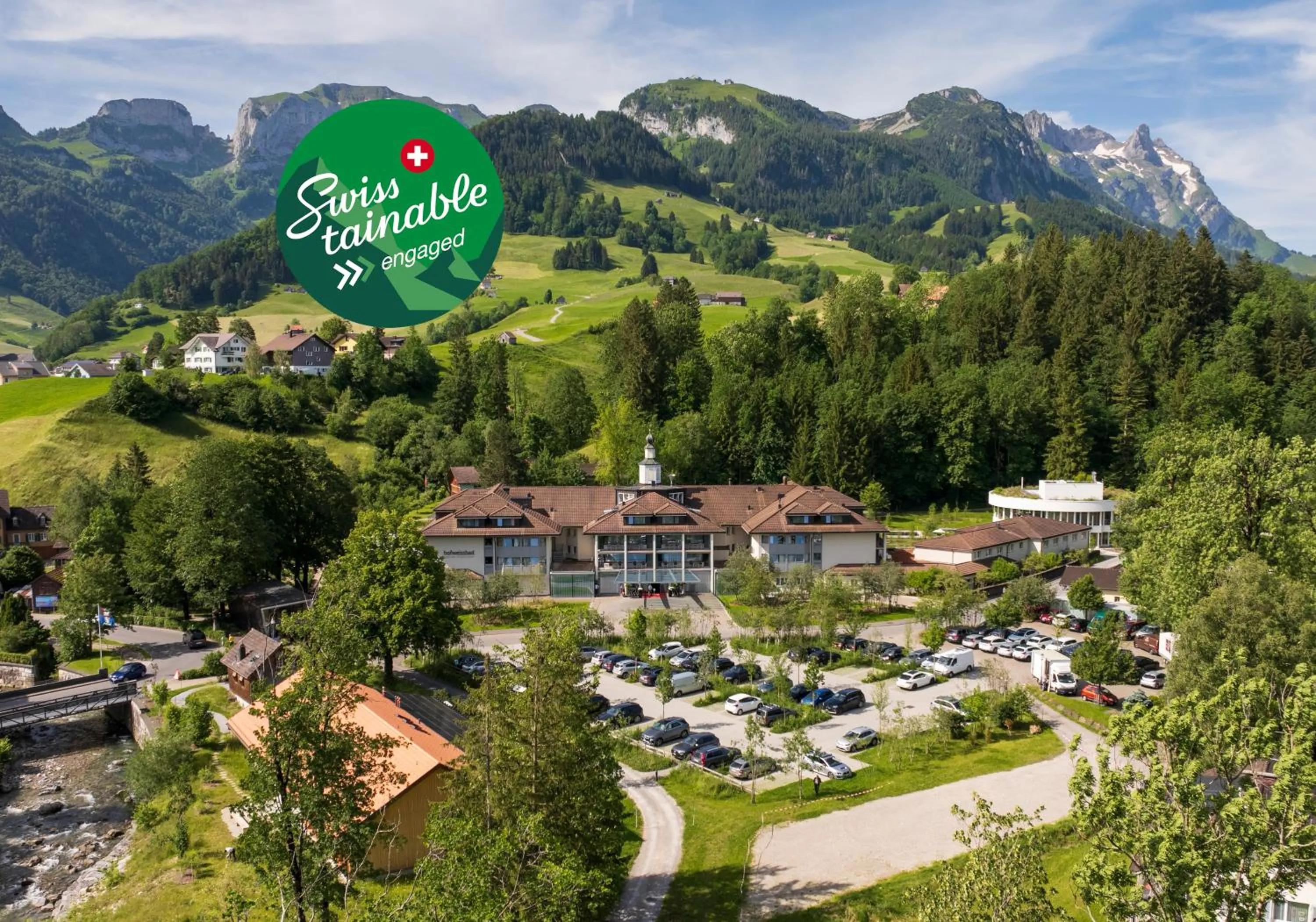 Property building in Hof Weissbad Health & Wellness Resort