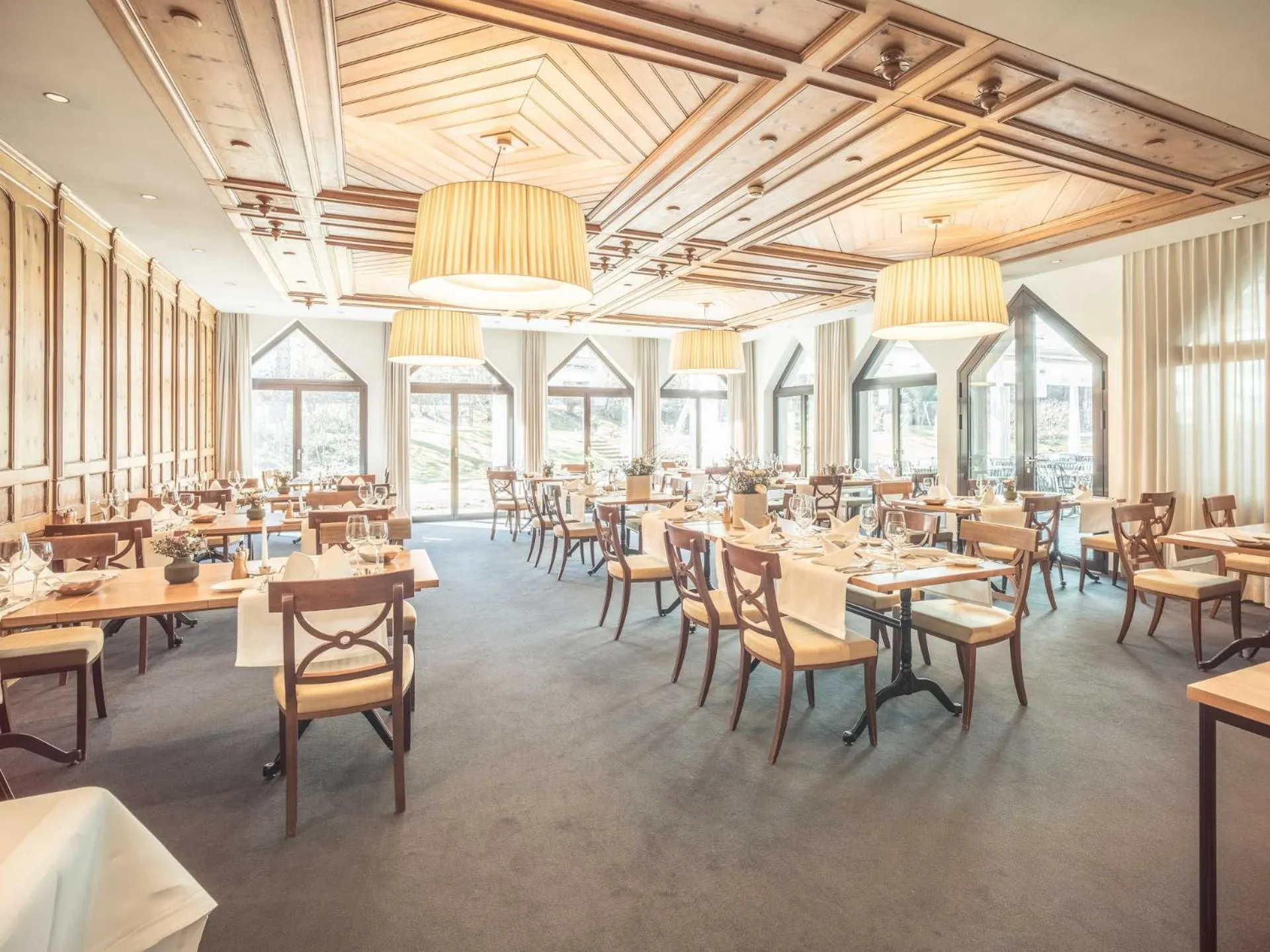 Restaurant/places to eat in Hof Weissbad Health & Wellness Resort