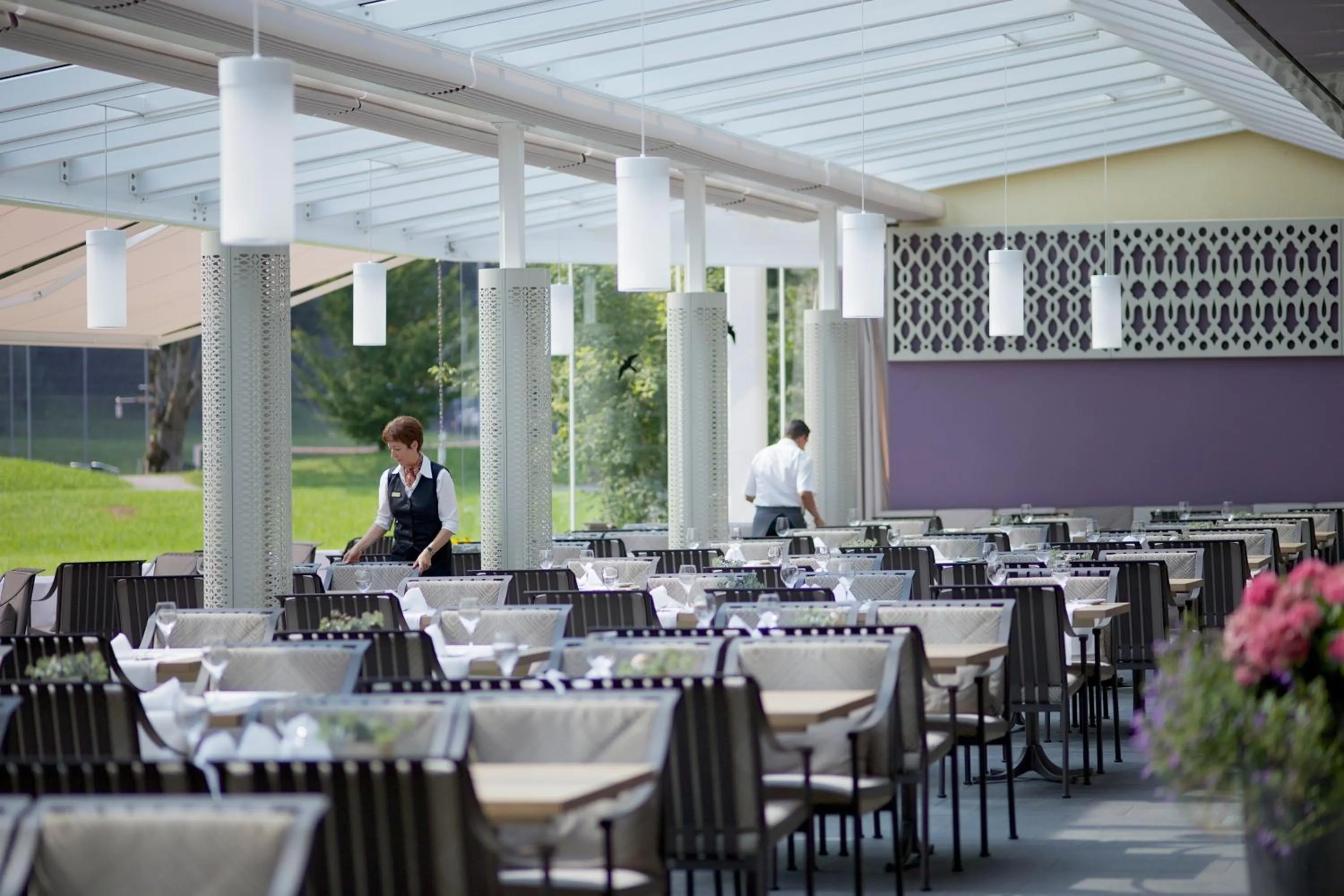 Restaurant/places to eat in Hof Weissbad Health & Wellness Resort