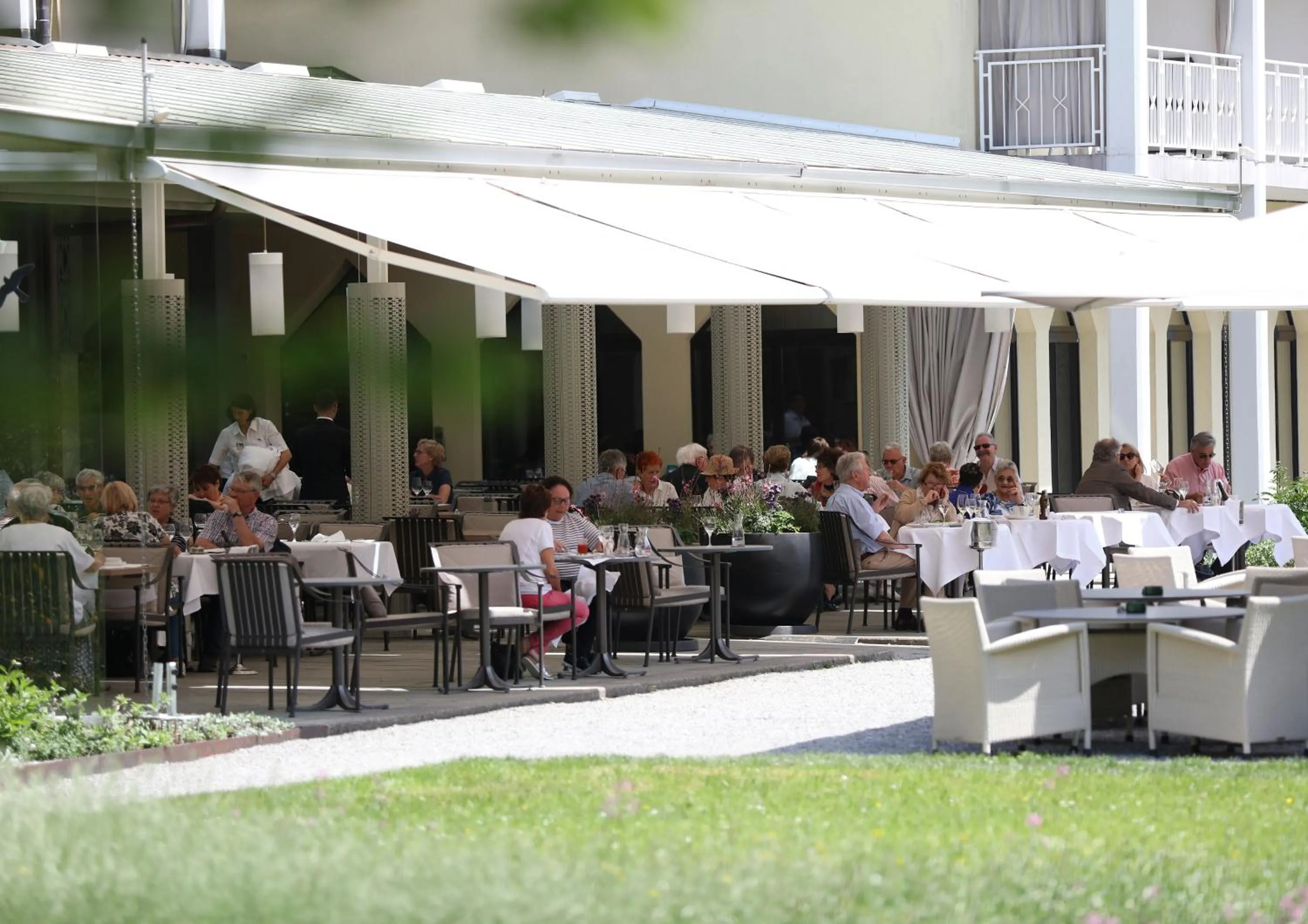 Balcony/Terrace in Hof Weissbad Health & Wellness Resort