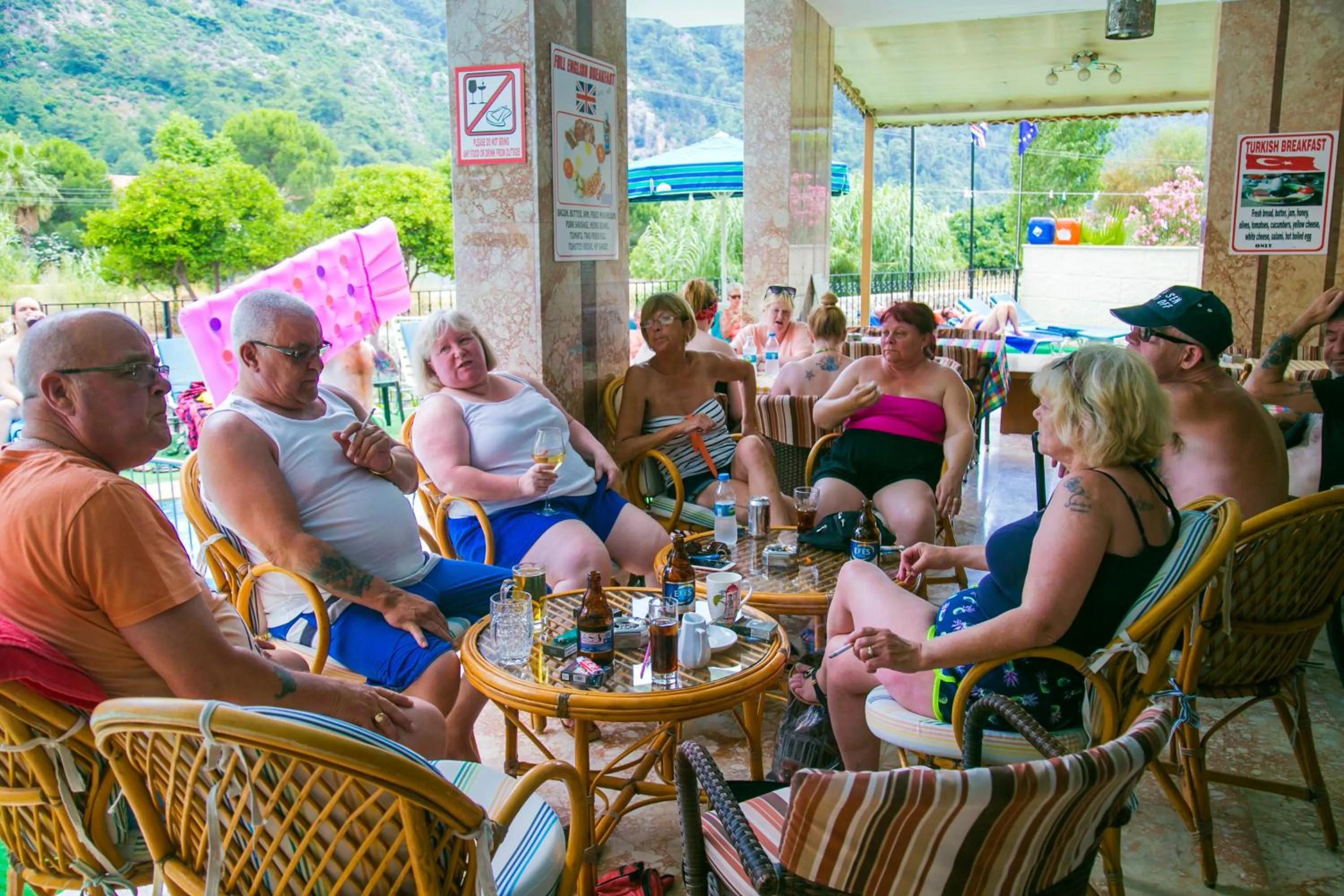 Lobby or reception in Ozlem 2 Apart Hotel