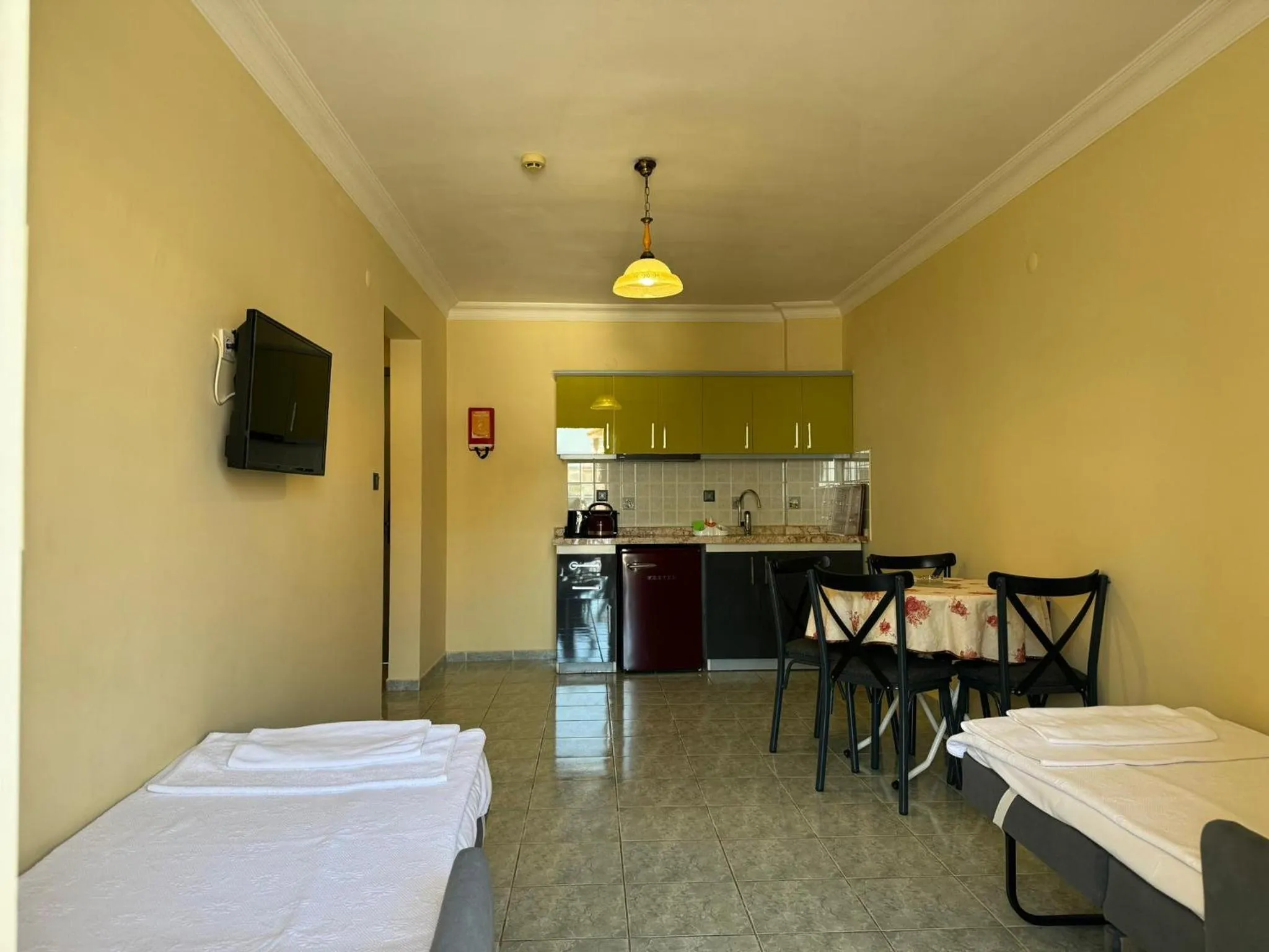 Living room in Ozlem 2 Apart Hotel