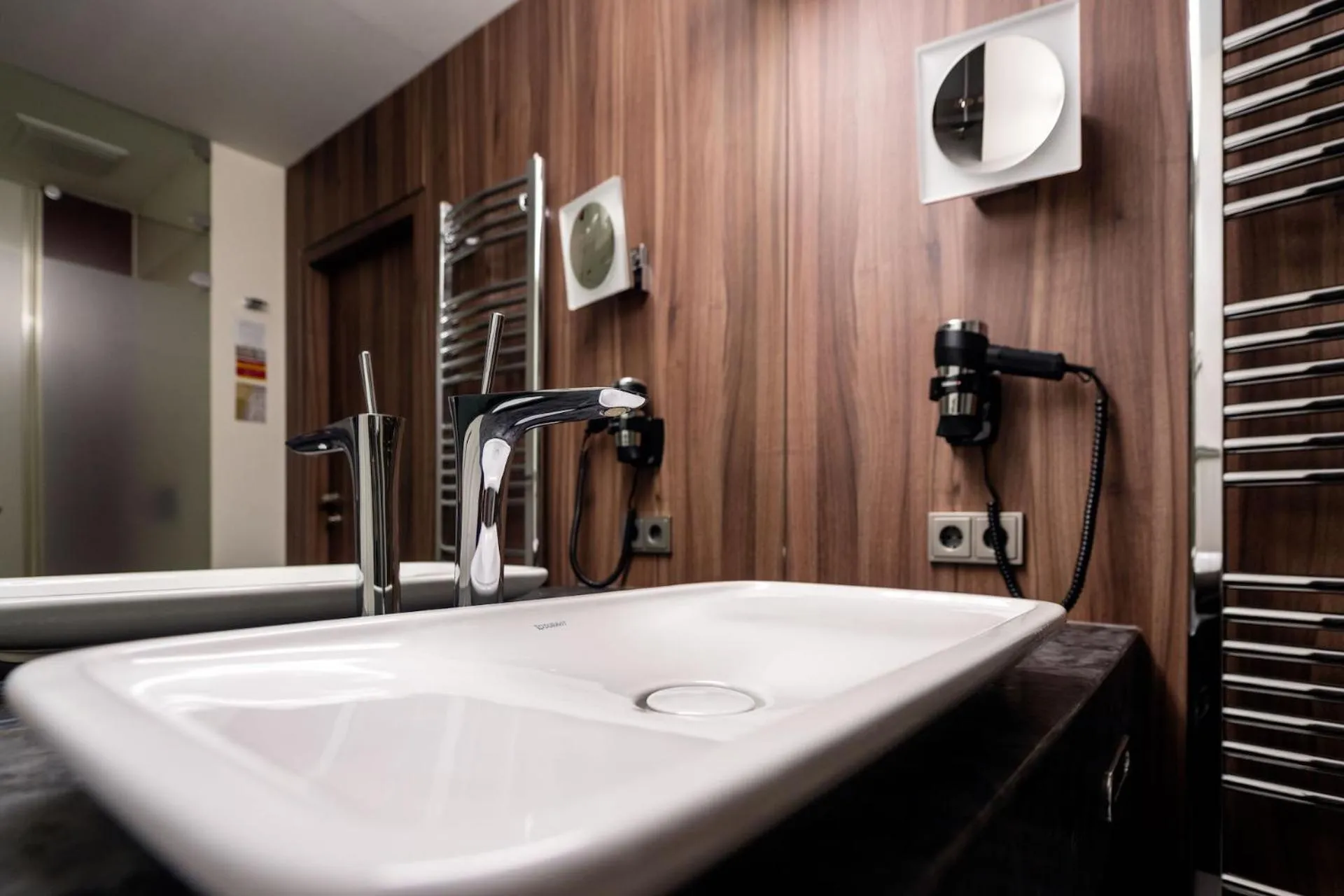 Bathroom in Rathener Hof by STEIGER Hotels