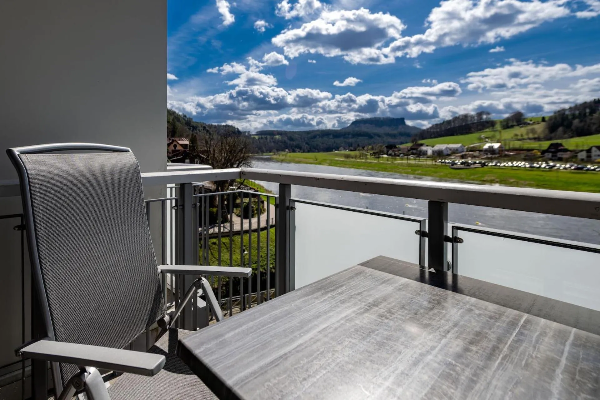 Balcony/Terrace in Rathener Hof by STEIGER Hotels