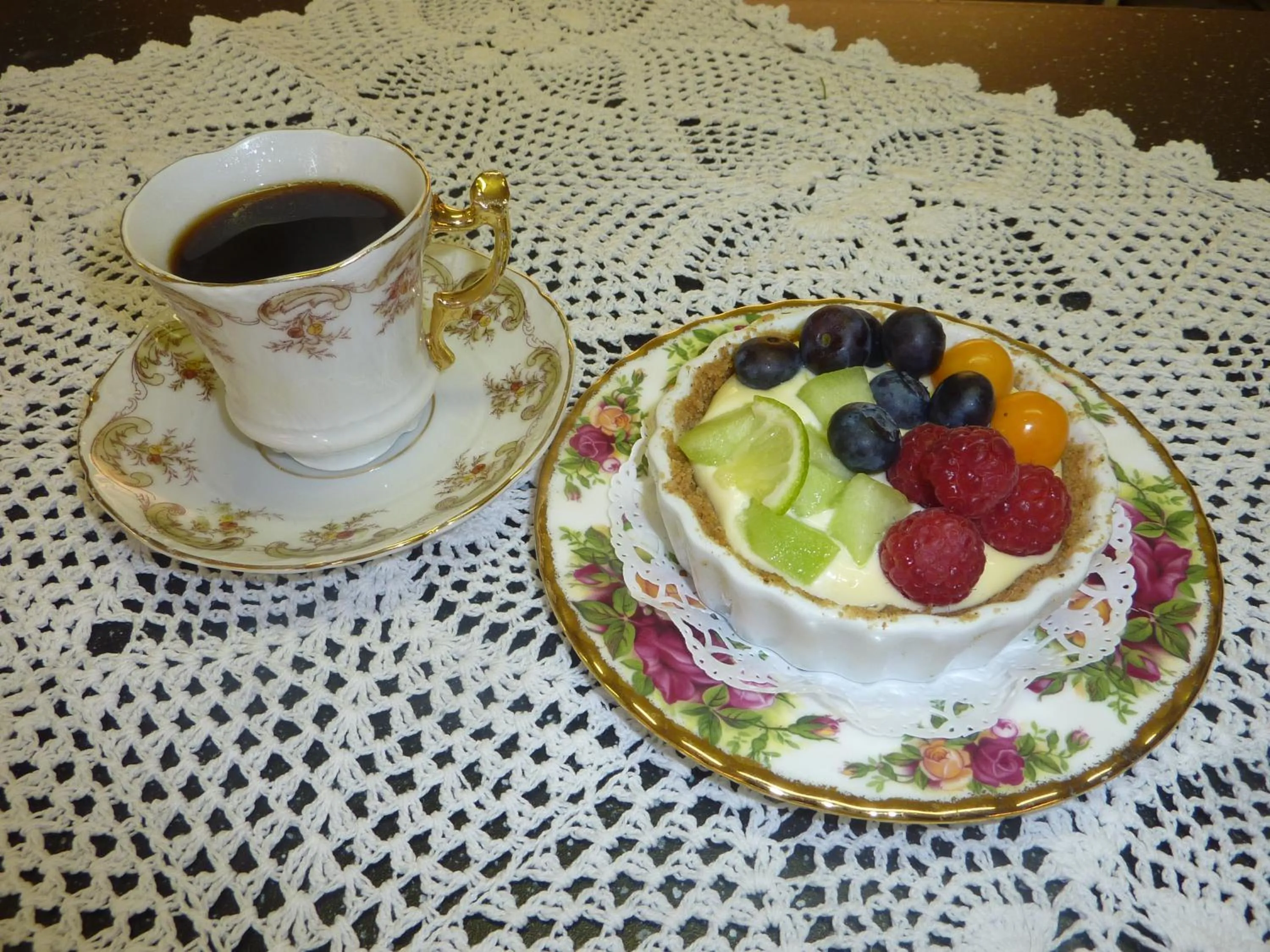 Coffee/tea facilities in Tavlebords Honungsgård