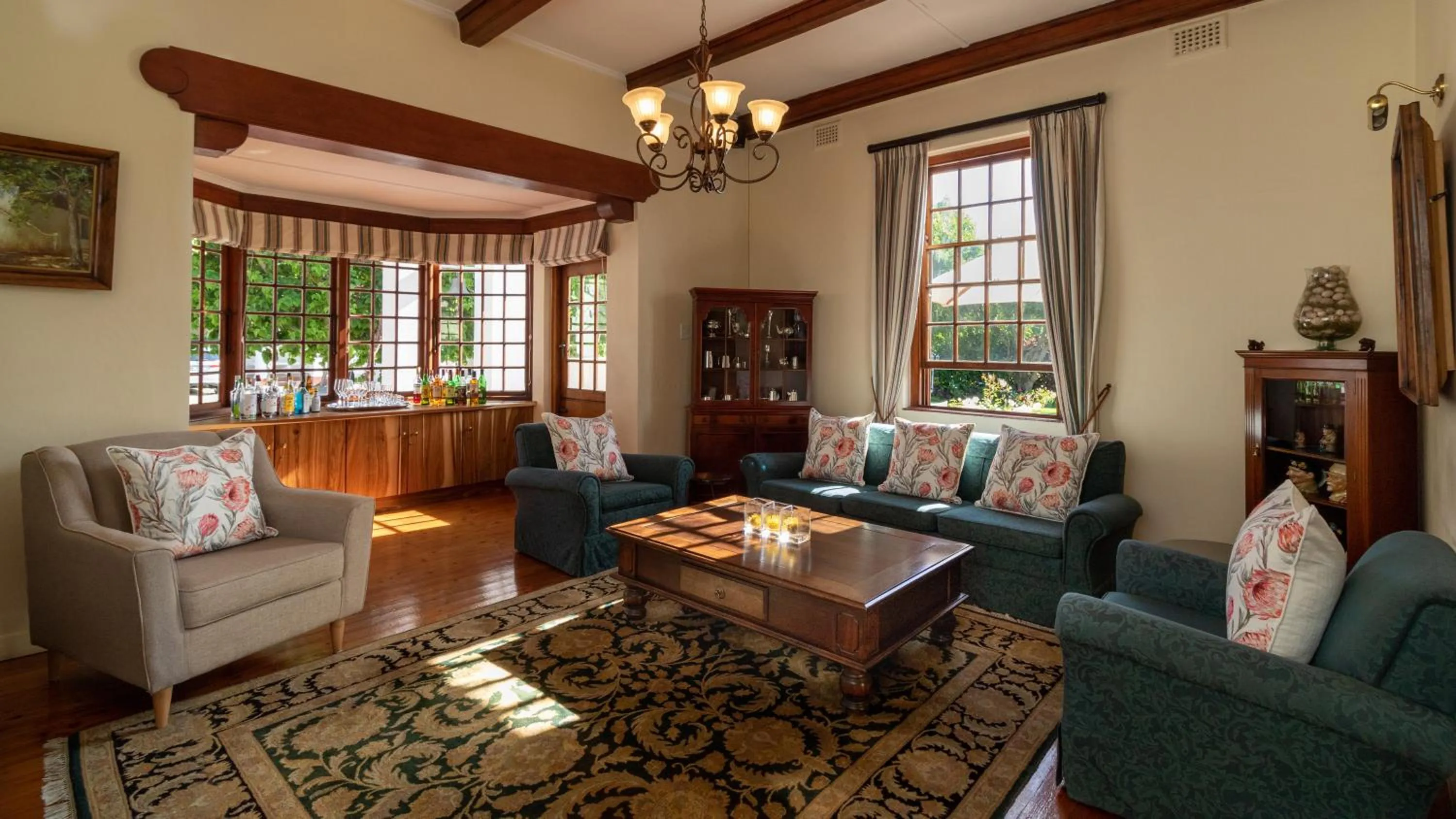 Dining area in Glen Avon Lodge Boutique Hotel