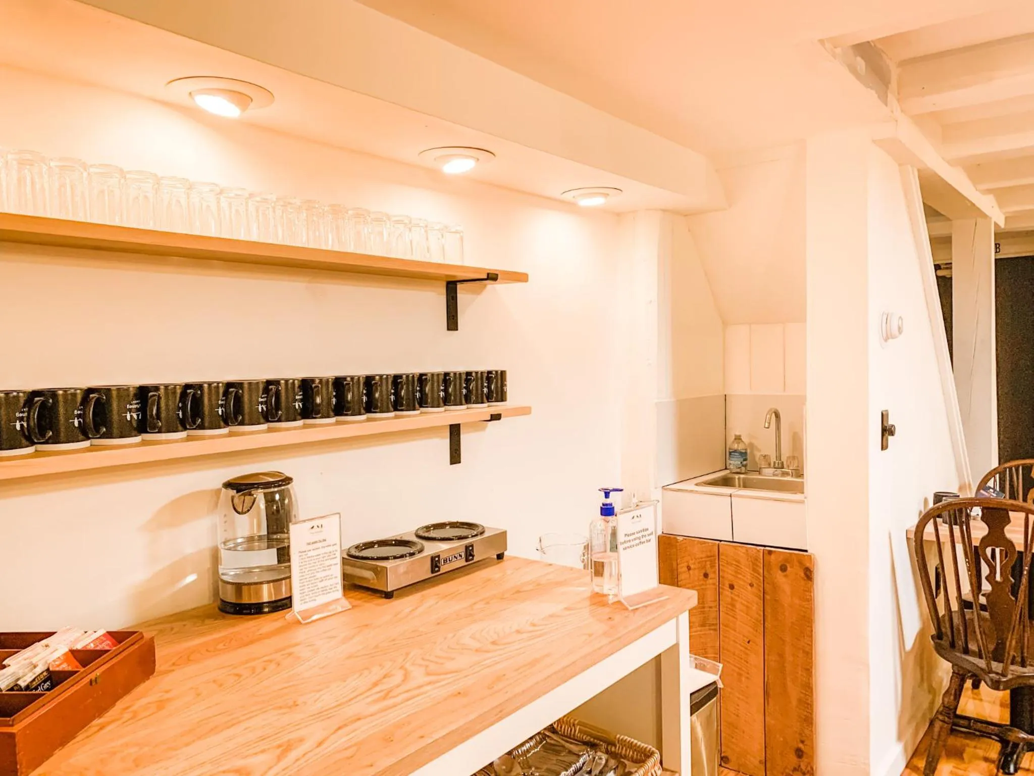 Dining area in The Nutmeg Vermont