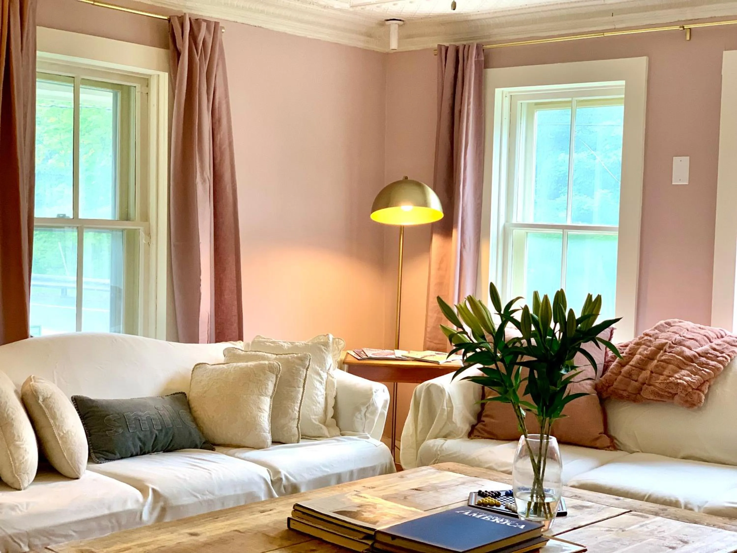 Seating area in The Nutmeg Vermont