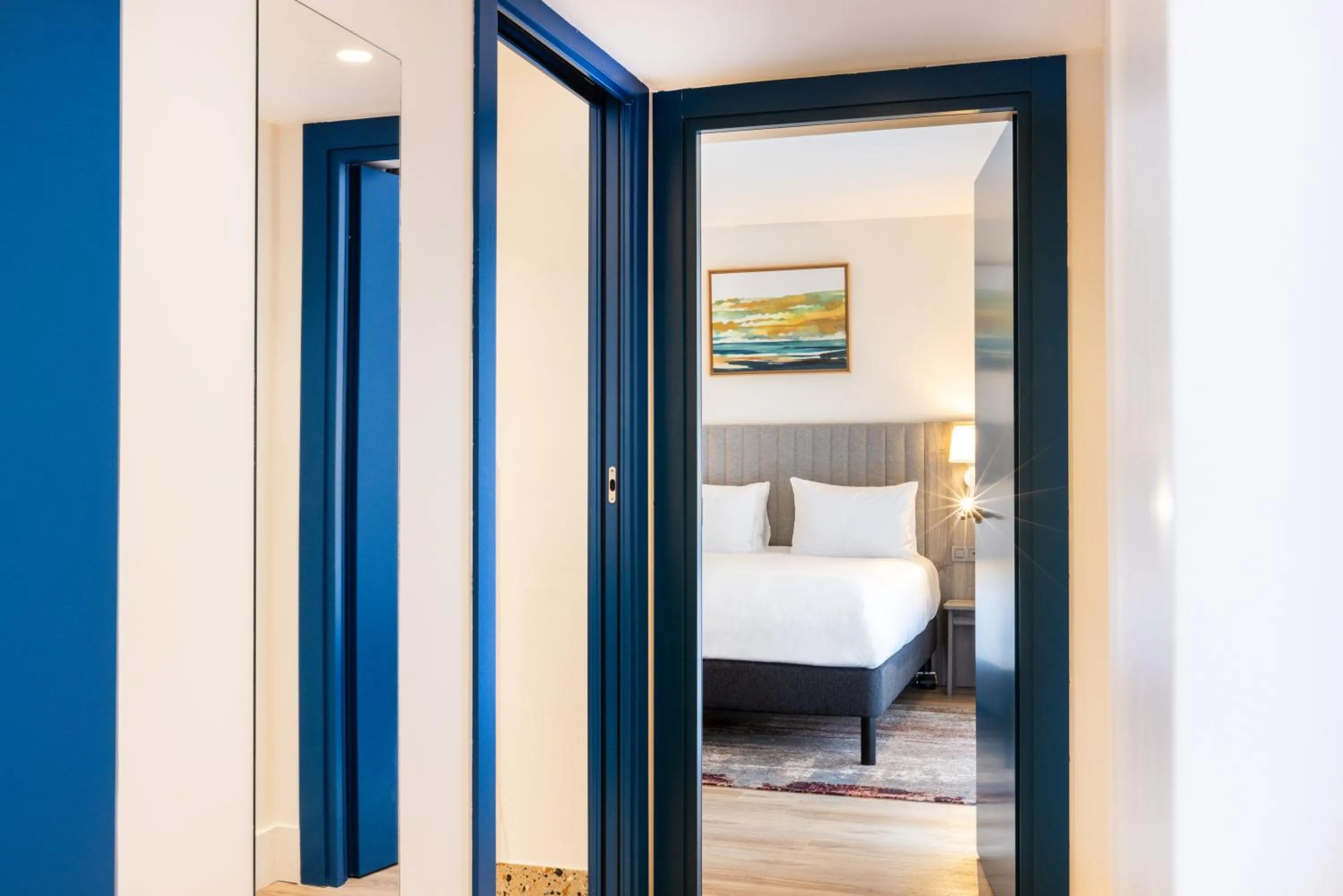 Bedroom, Bed in Staybridge Suites - Cannes Centre by IHG