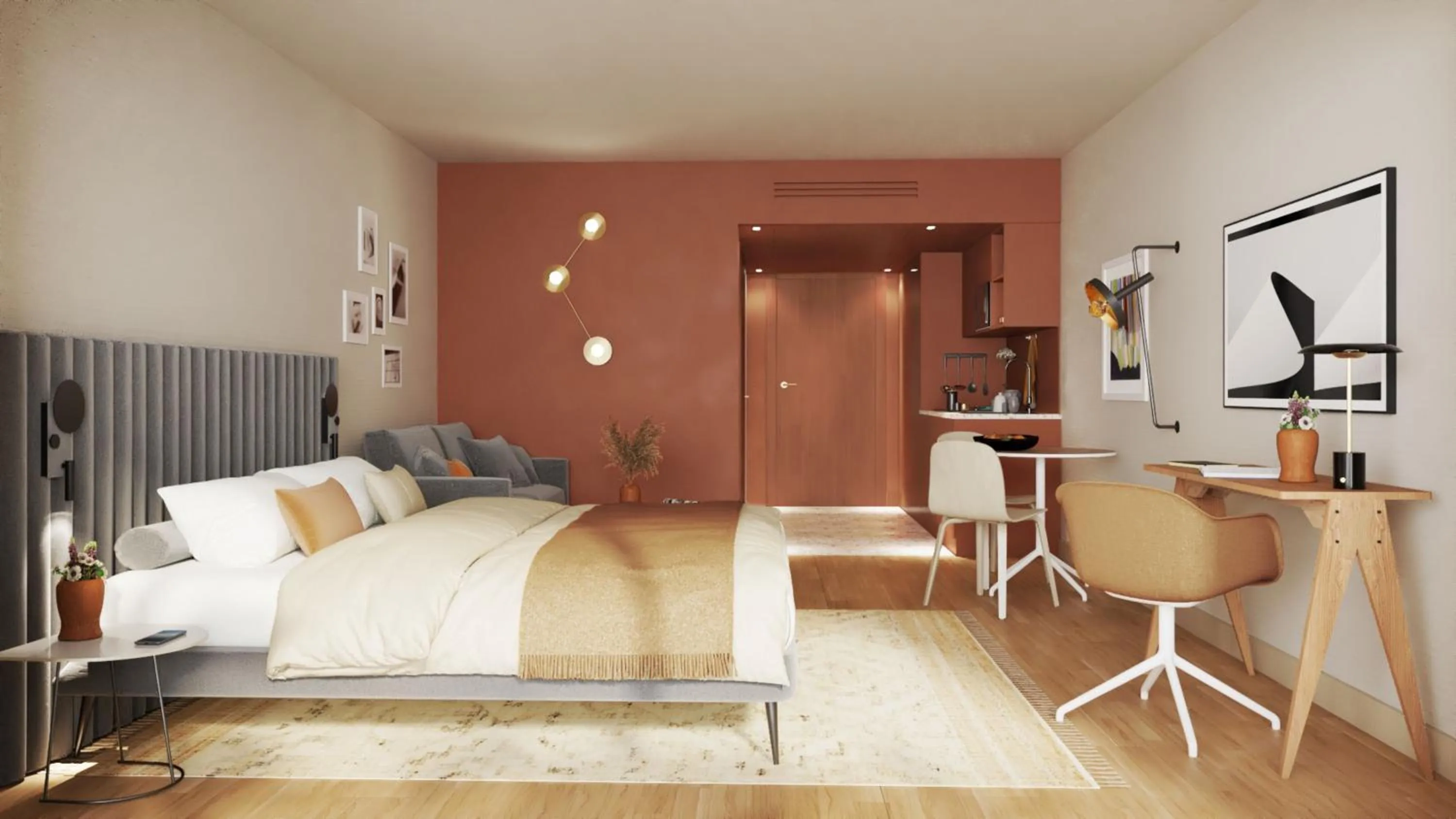 Photo of the whole room in Staybridge Suites - Cannes Centre by IHG