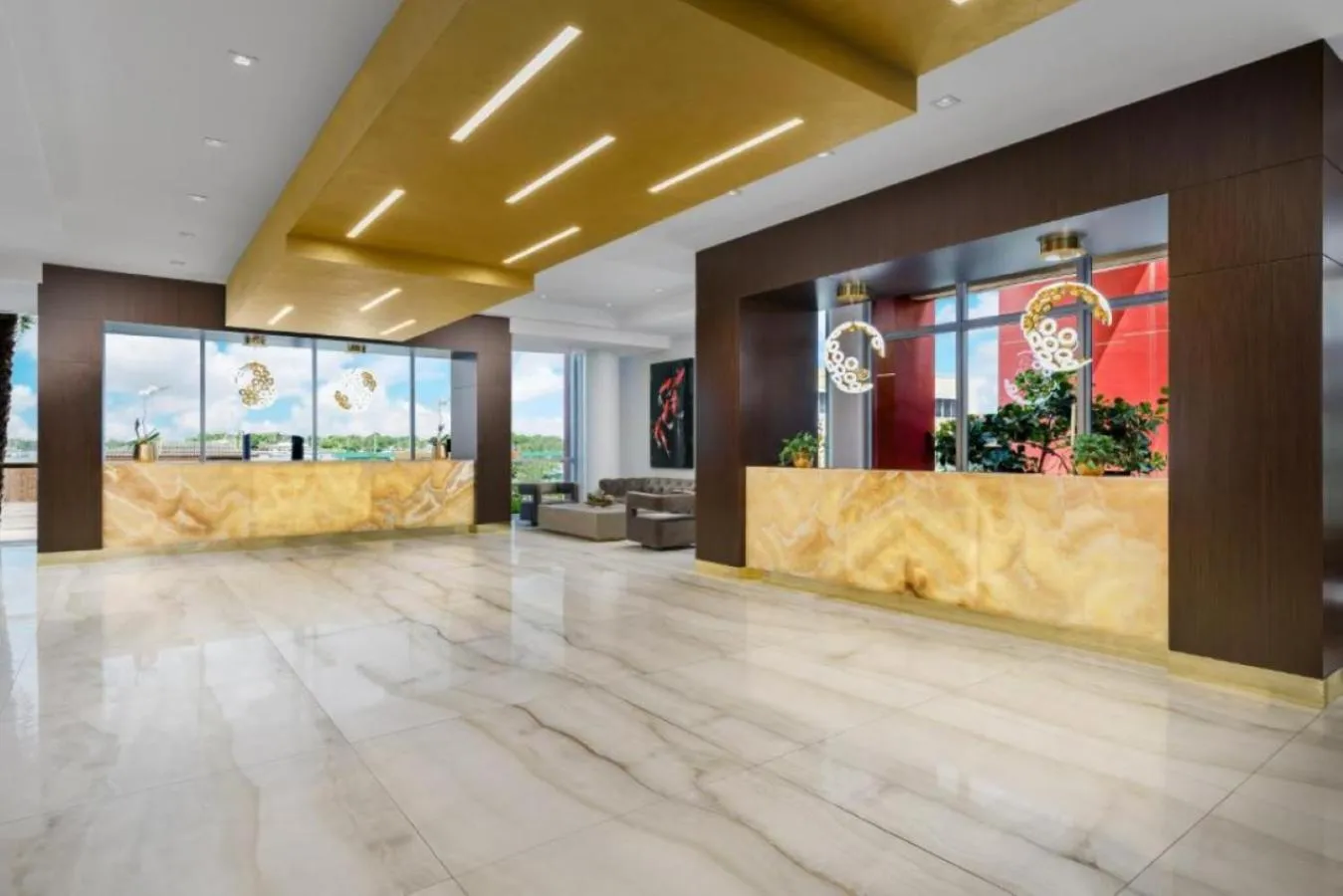 Lobby or reception in Global Rent Apart - Costa Hollywood