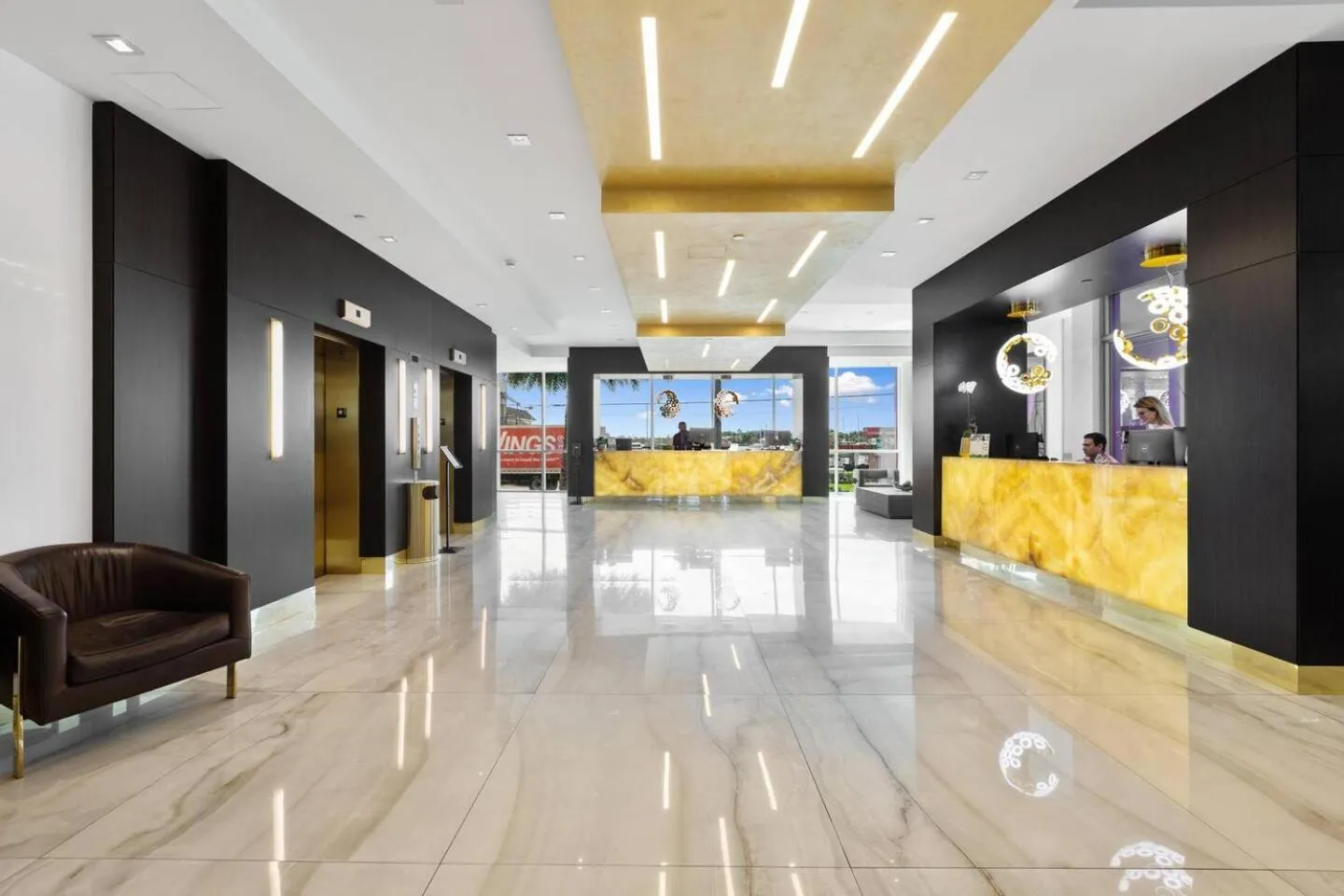 Lobby or reception in Global Rent Apart - Costa Hollywood