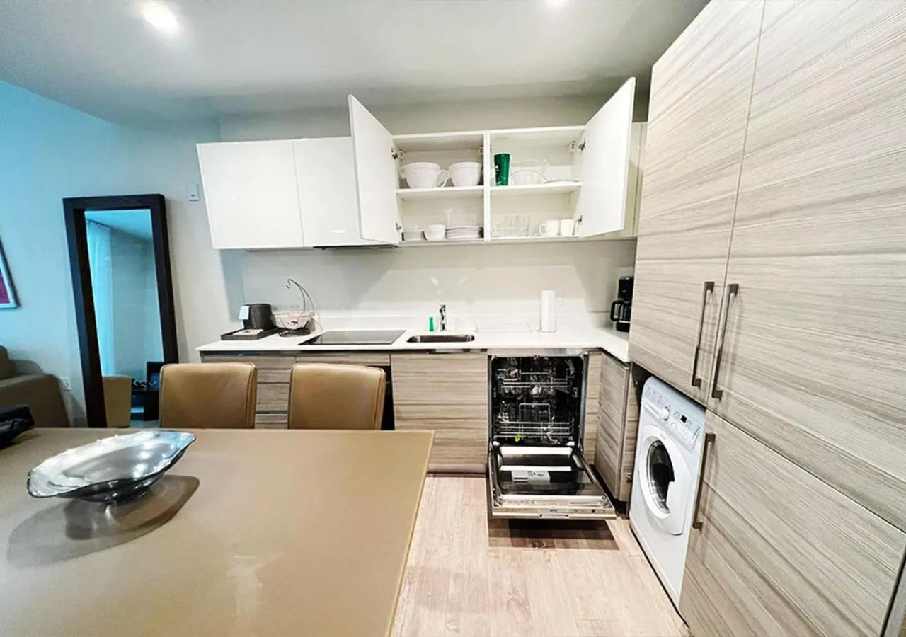 Kitchen or kitchenette in Global Rent Apart - Costa Hollywood