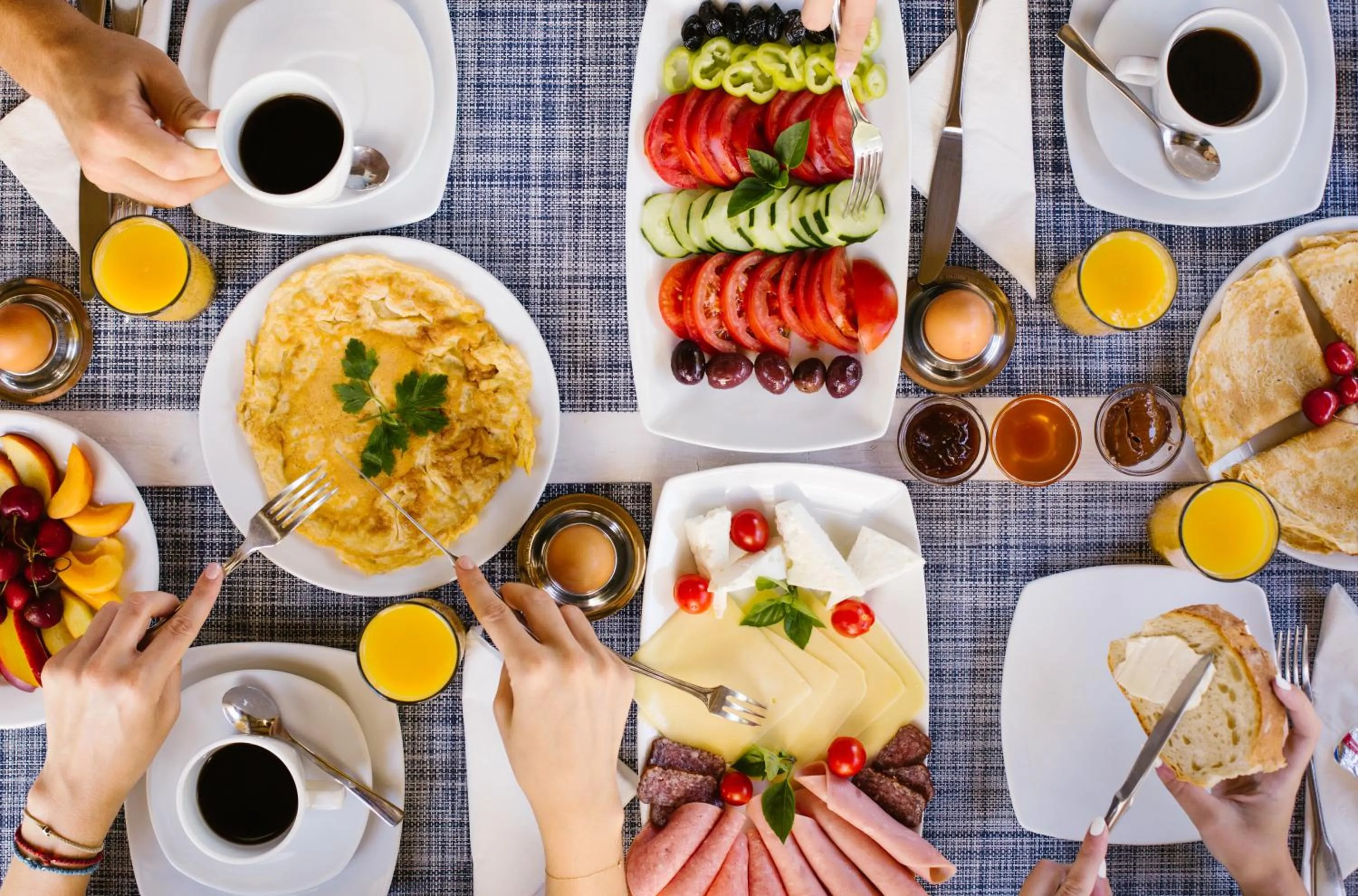 Continental breakfast in Hotel Kavala - Boutique Hotel