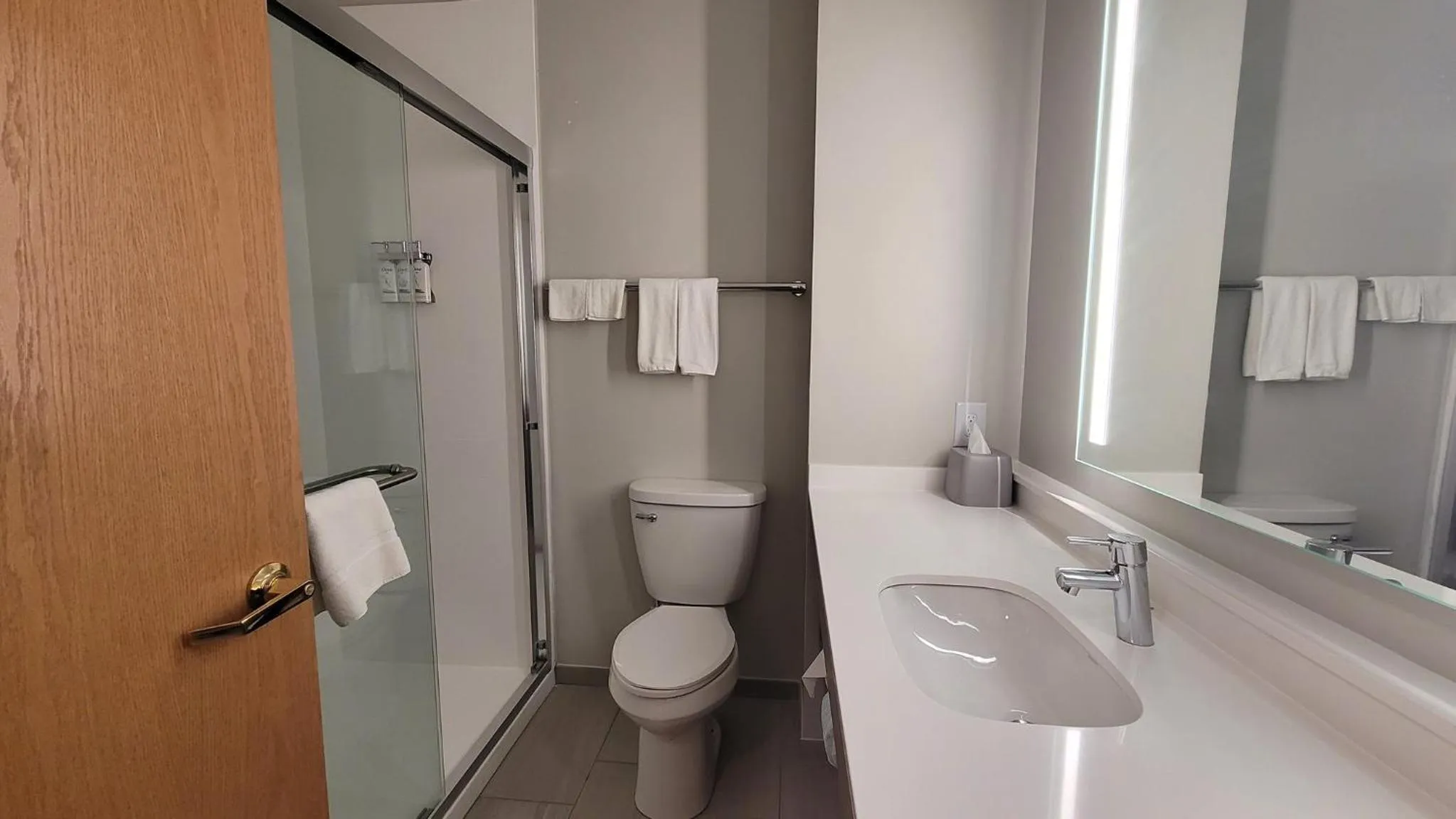 Bathroom in Holiday Inn Express Plymouth by IHG