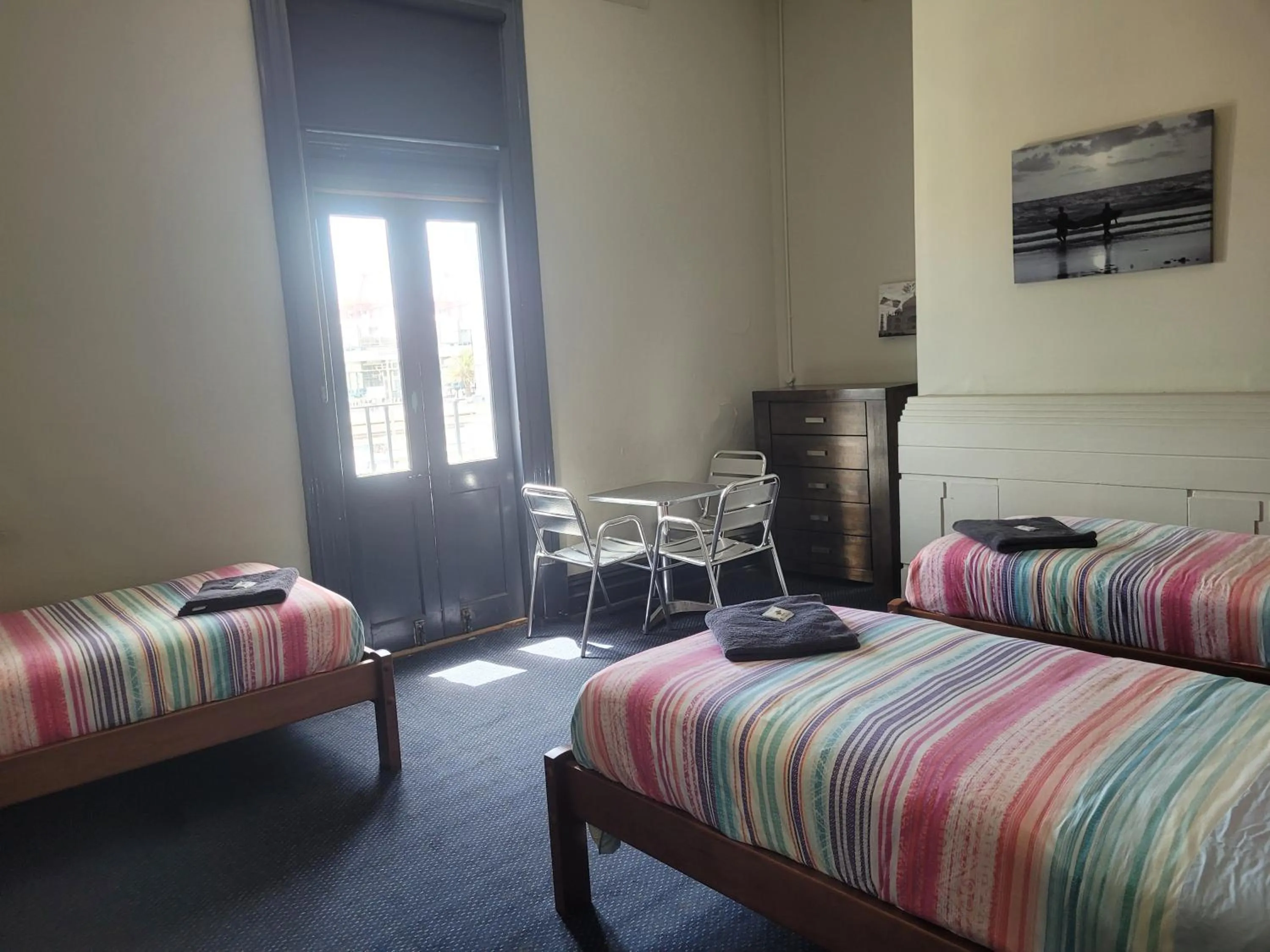 Bed in Australia Hotel Fremantle