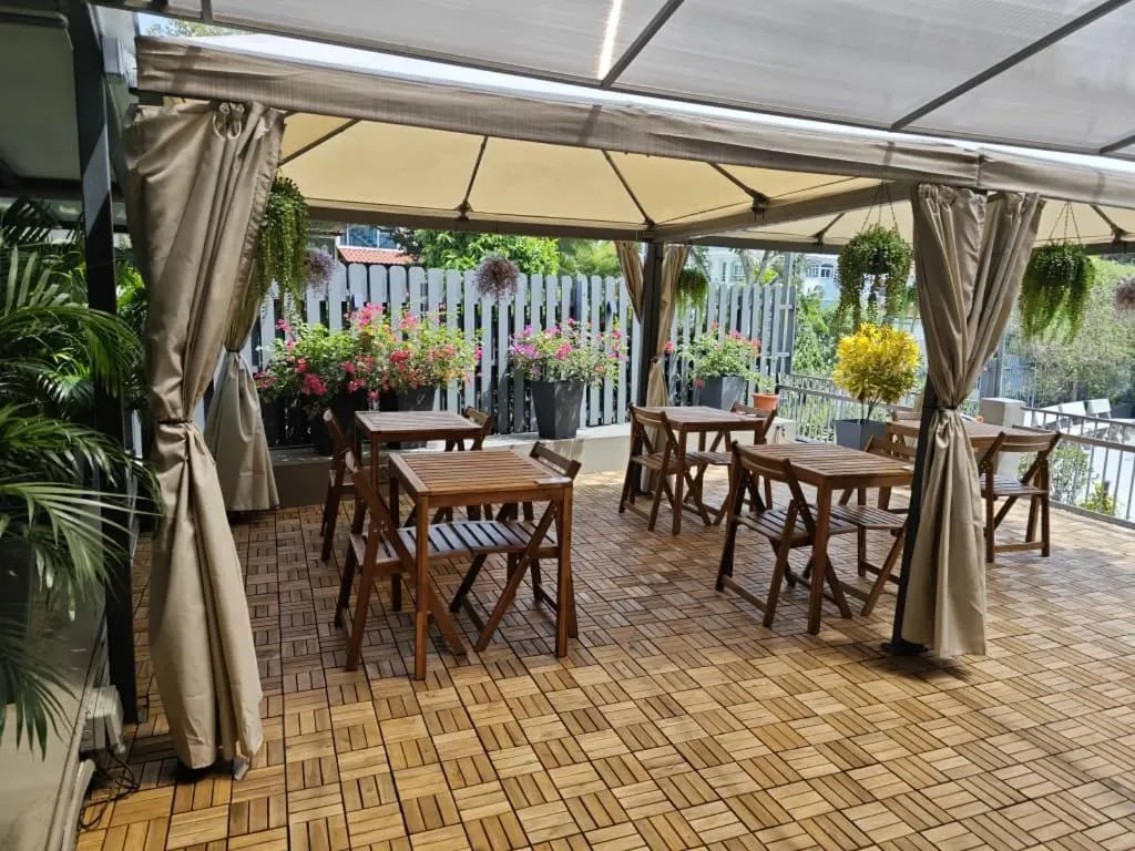 Patio in K2 Guesthouse