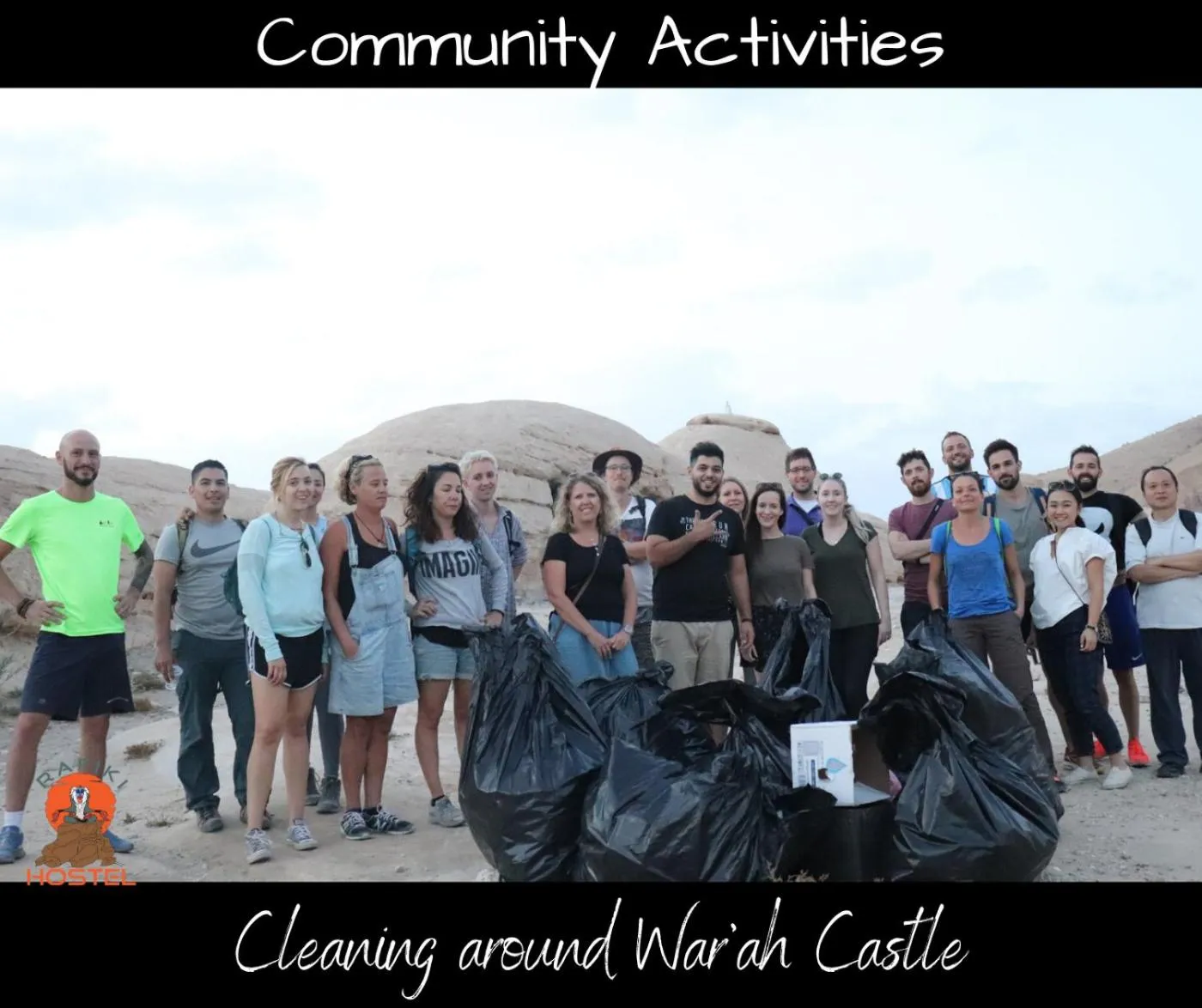 People in Rafiki Hostel