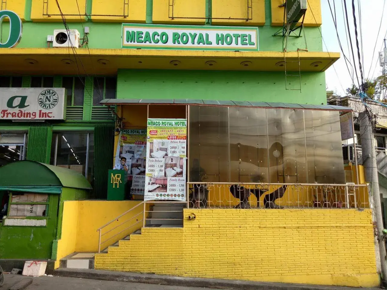 Property building in Meaco Royal Hotel - Taytay Property building in Meaco Royal Hotel - Taytay